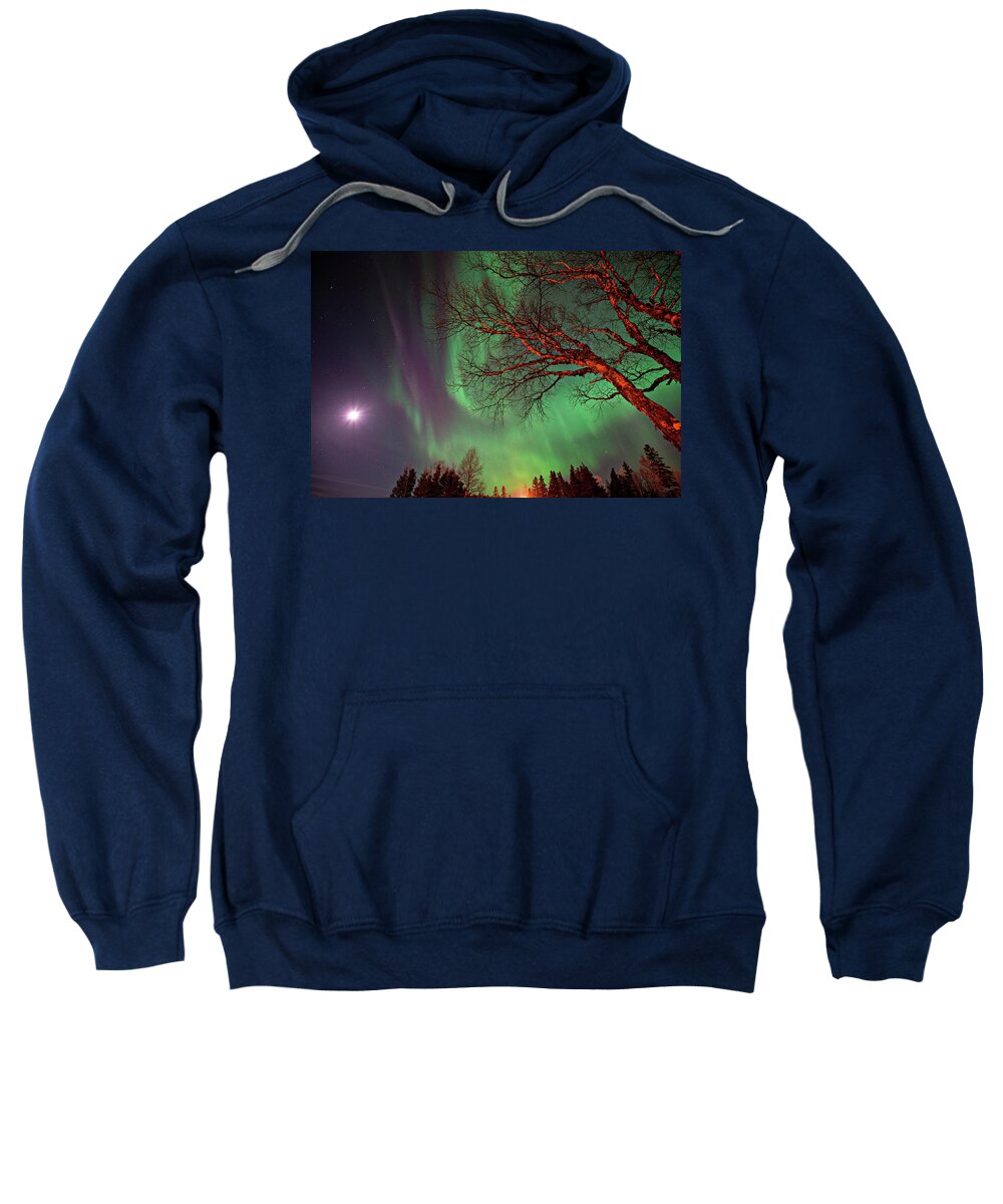 Colors Sweatshirt featuring the photograph Spirits of the Night #2 by Doug Gibbons