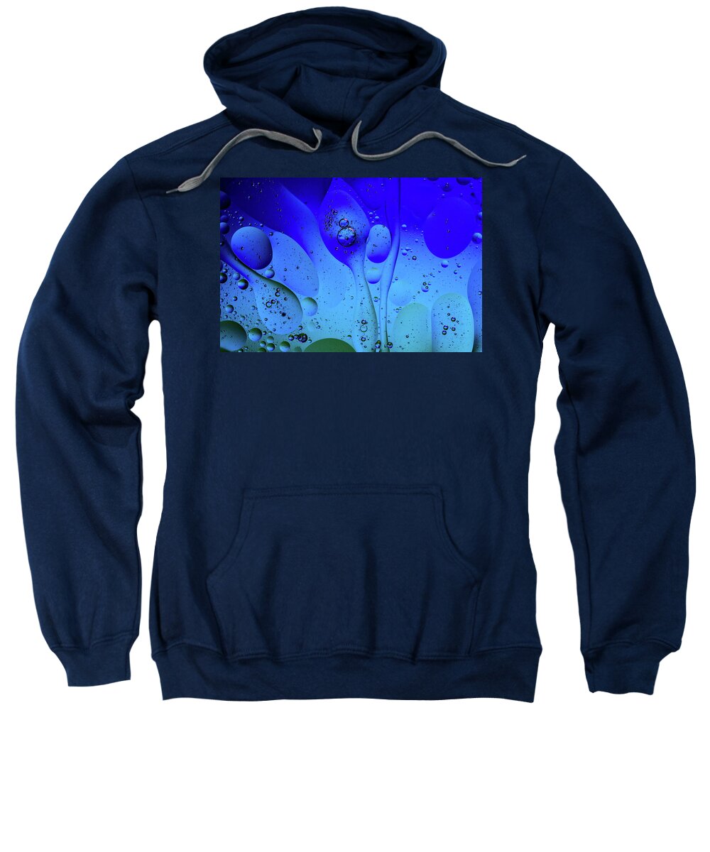 Jay Stockhaus Sweatshirt featuring the photograph Oil and Water 12 by Jay Stockhaus