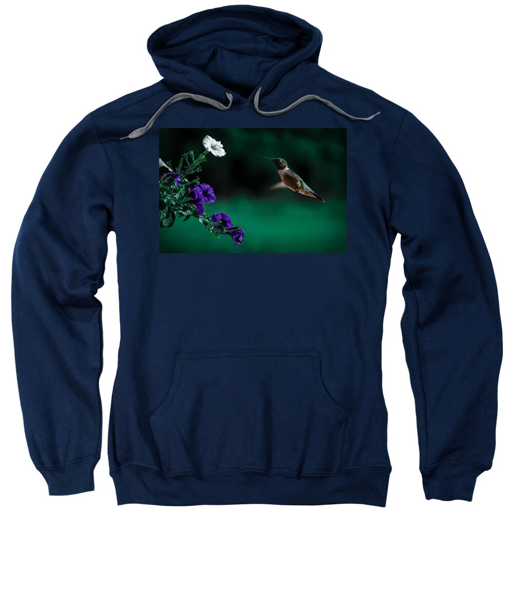 Flowers Sweatshirt featuring the photograph Refill by Rick Bartrand