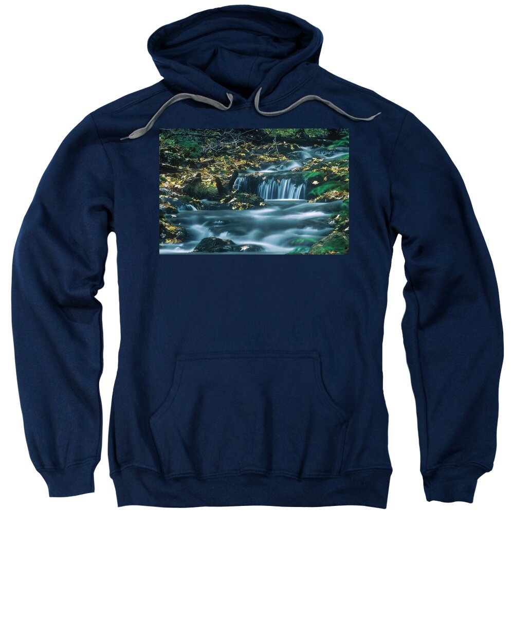 Creek Sweatshirt featuring the photograph Silver Creek by DArcy Evans