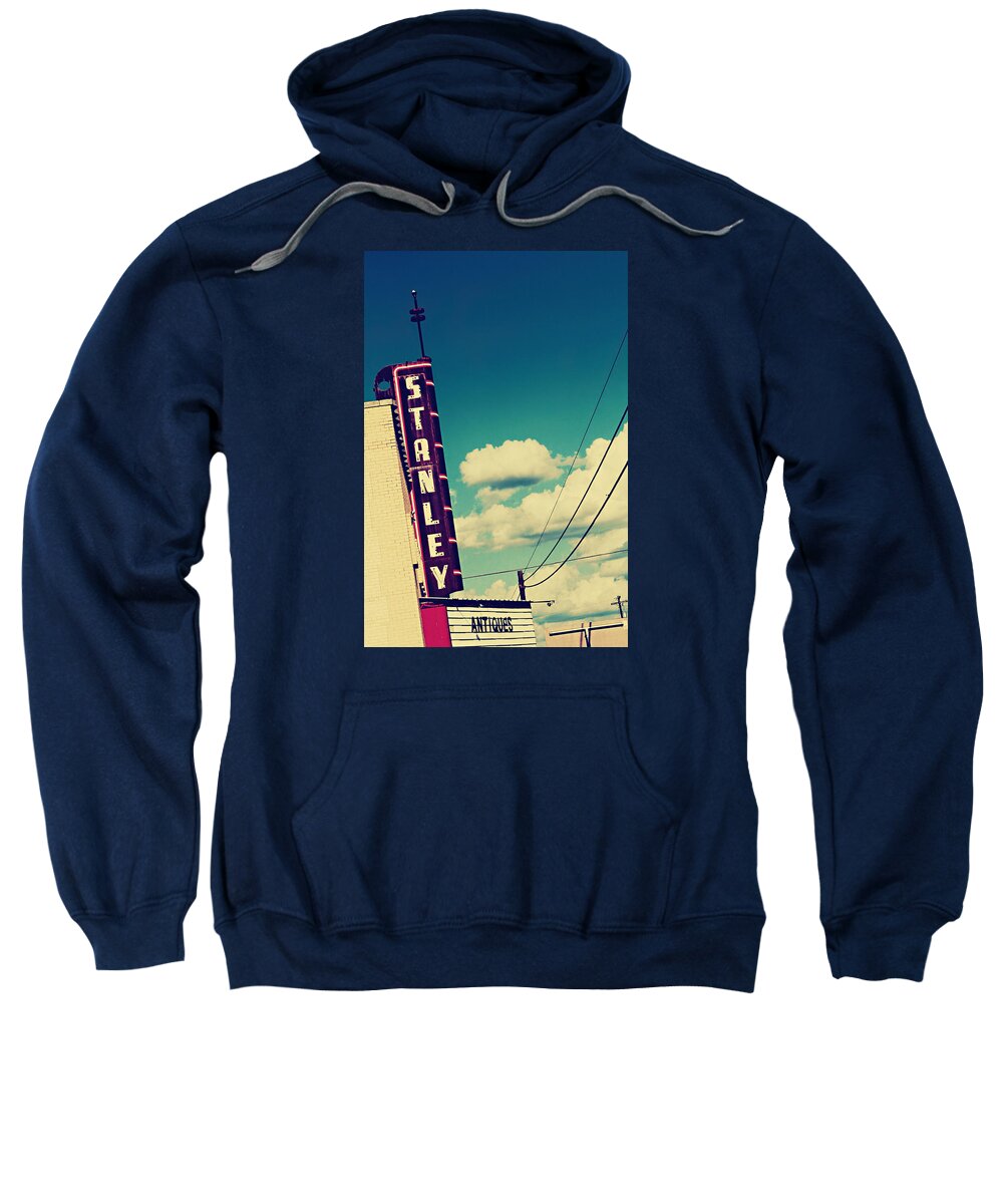 Building Sweatshirt featuring the photograph Stanley by Trish Mistric