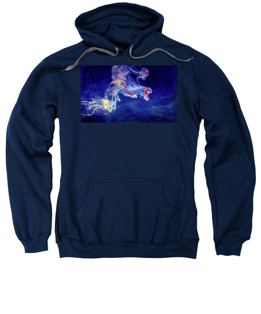 Abstract Sweatshirt featuring the photograph Take A Look From Above - Abstract Photo by iAbstractArt
