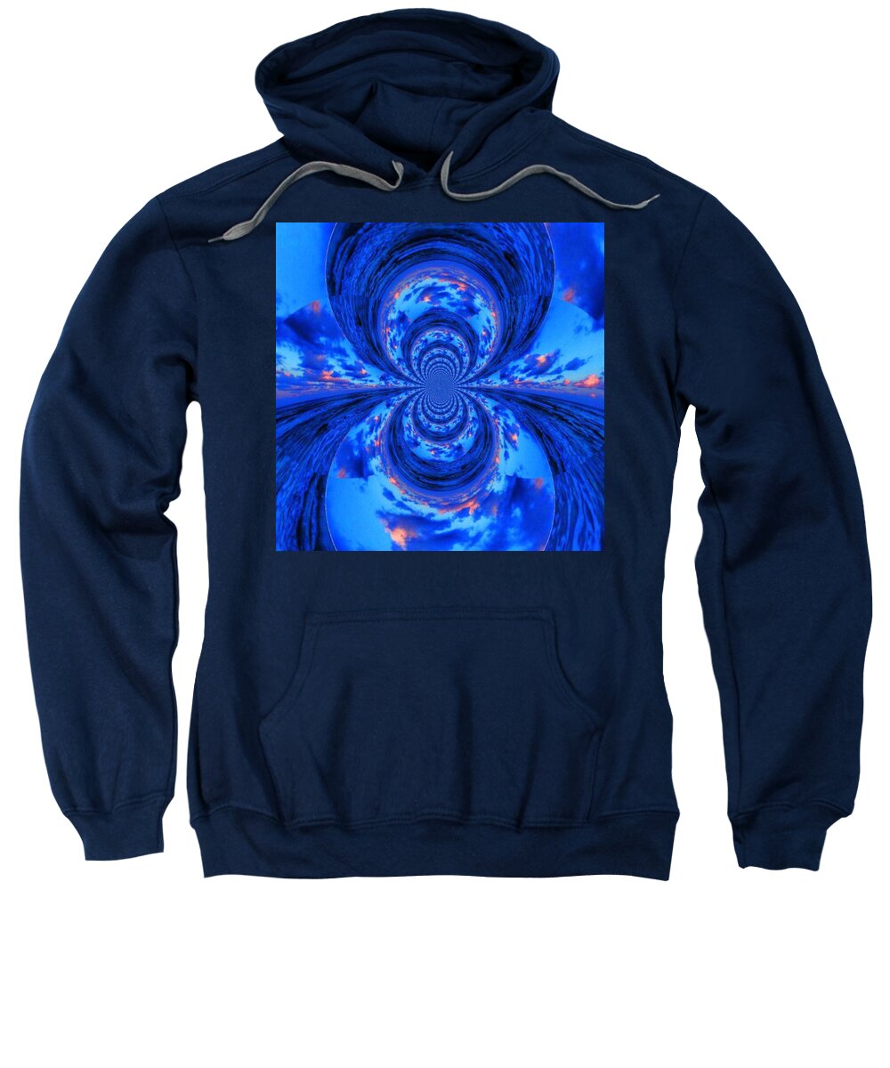 Ocean Sweatshirt featuring the photograph The Oceans Within by Nick Heap