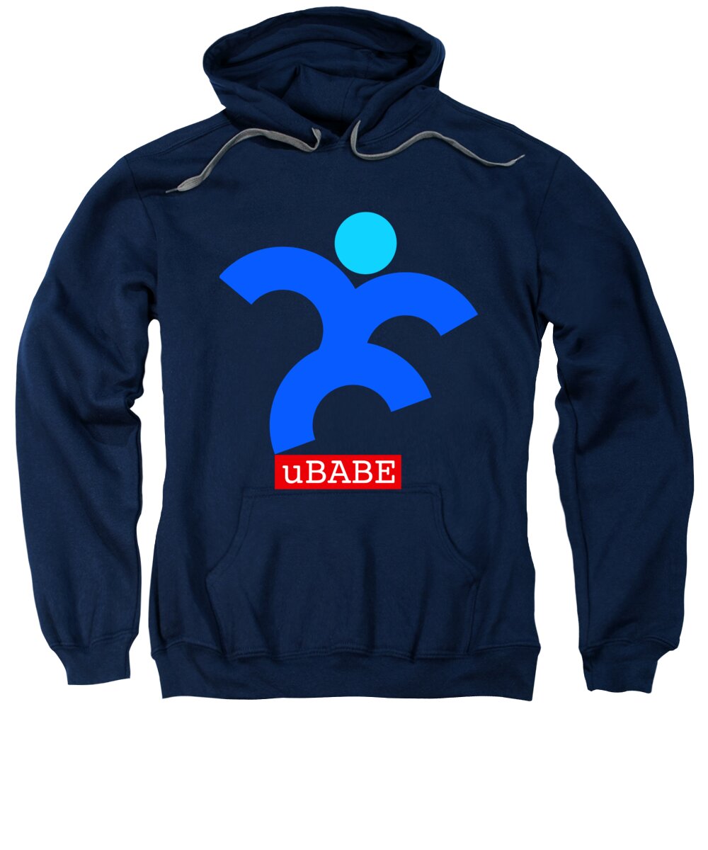 Blues Dance Sweatshirt featuring the digital art Blues Dance by Ubabe Style