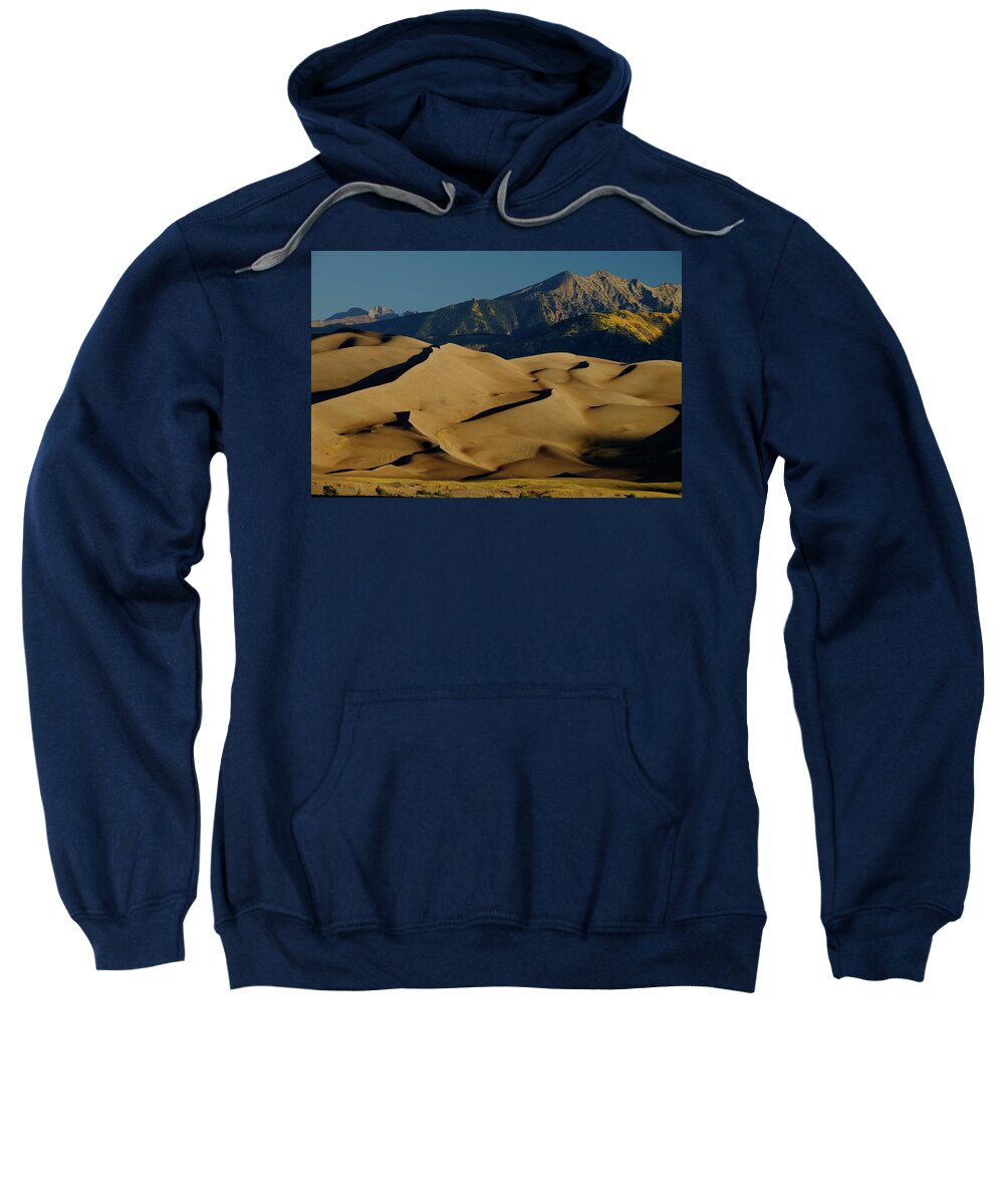 Aspens Sweatshirt featuring the photograph Grand Dunes by Johnny Boyd
