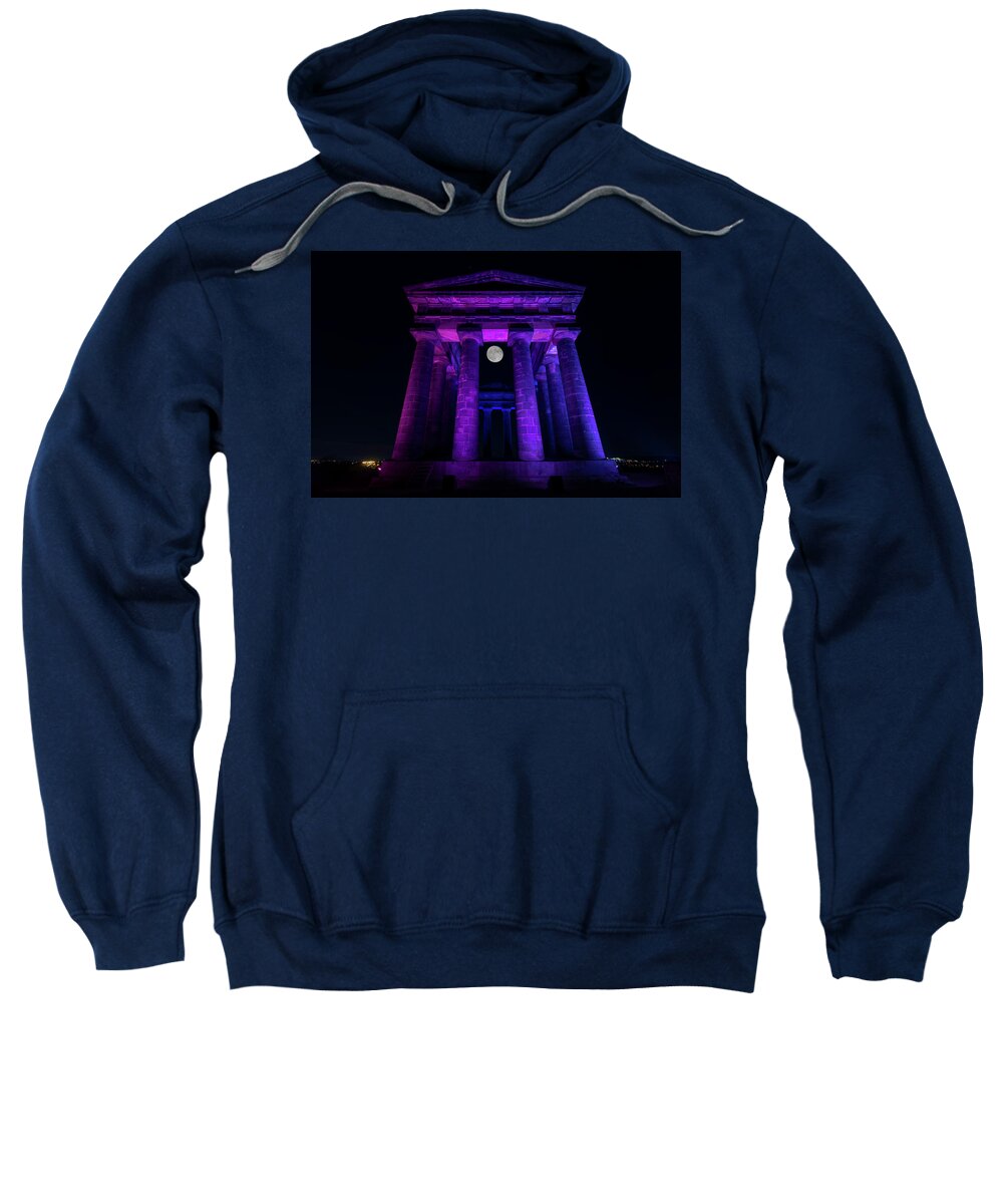 Penshaw Sweatshirt featuring the photograph Penshaw Monument 2 by Steev Stamford