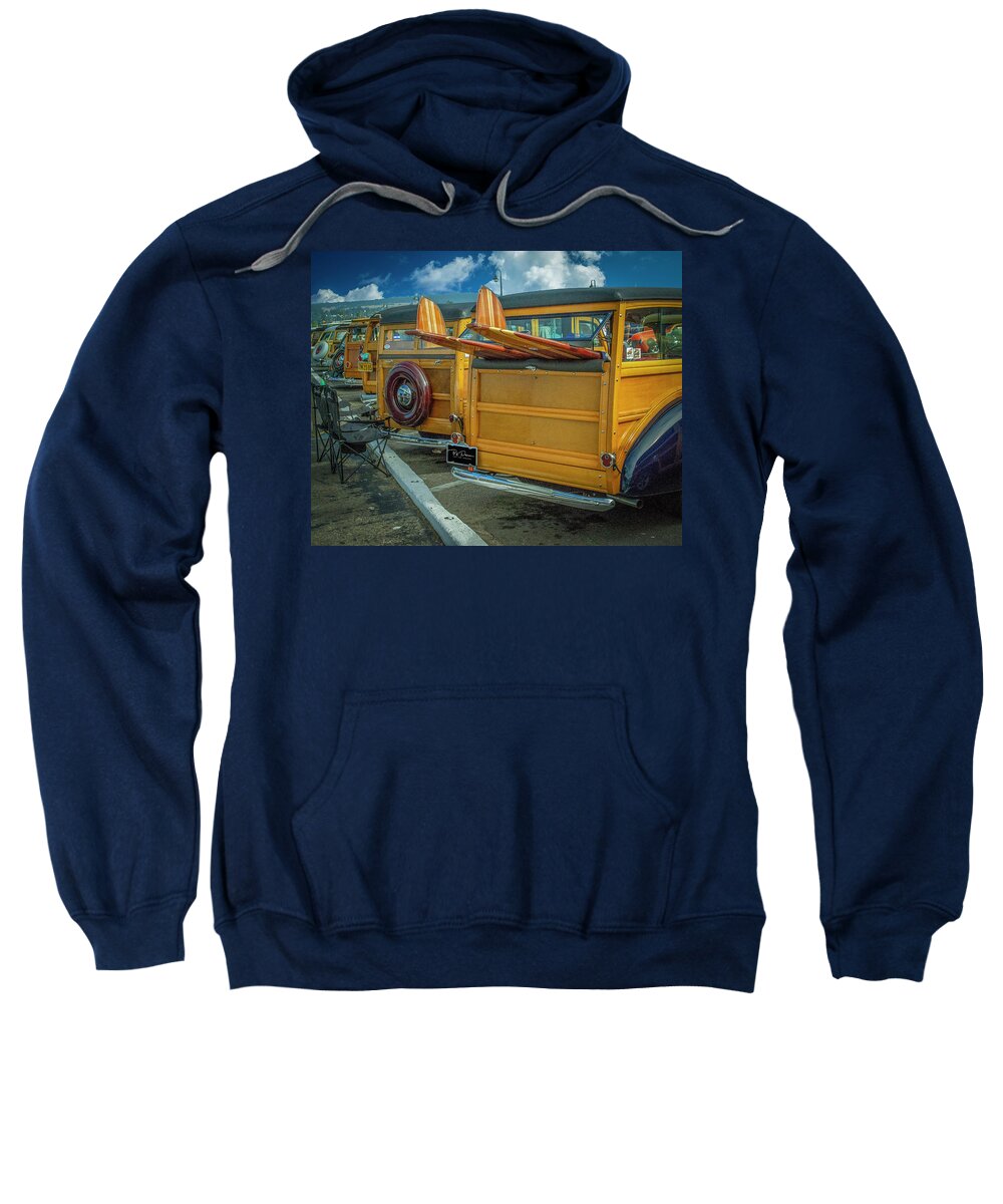 West Sweatshirt featuring the photograph RearWoody by Bill Posner