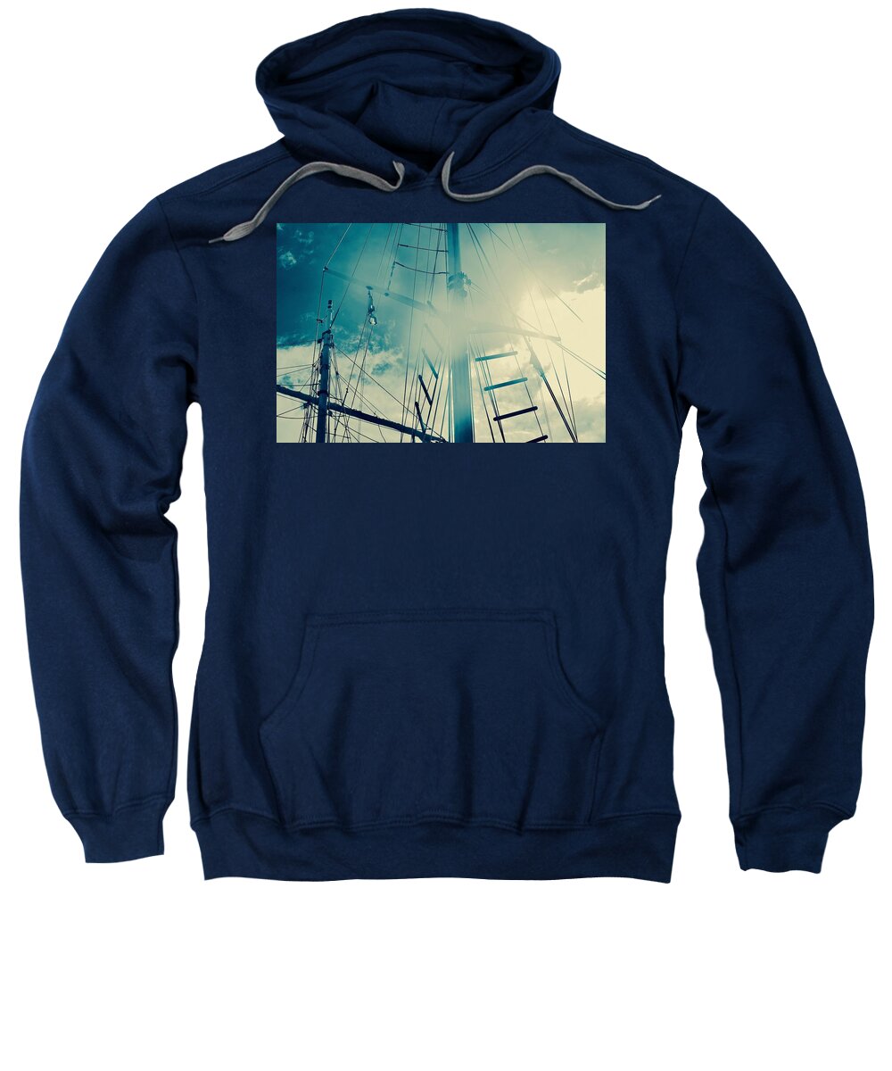 The Sky Sweatshirt featuring the photograph The Sky is the Limit by Debra Grace Addison