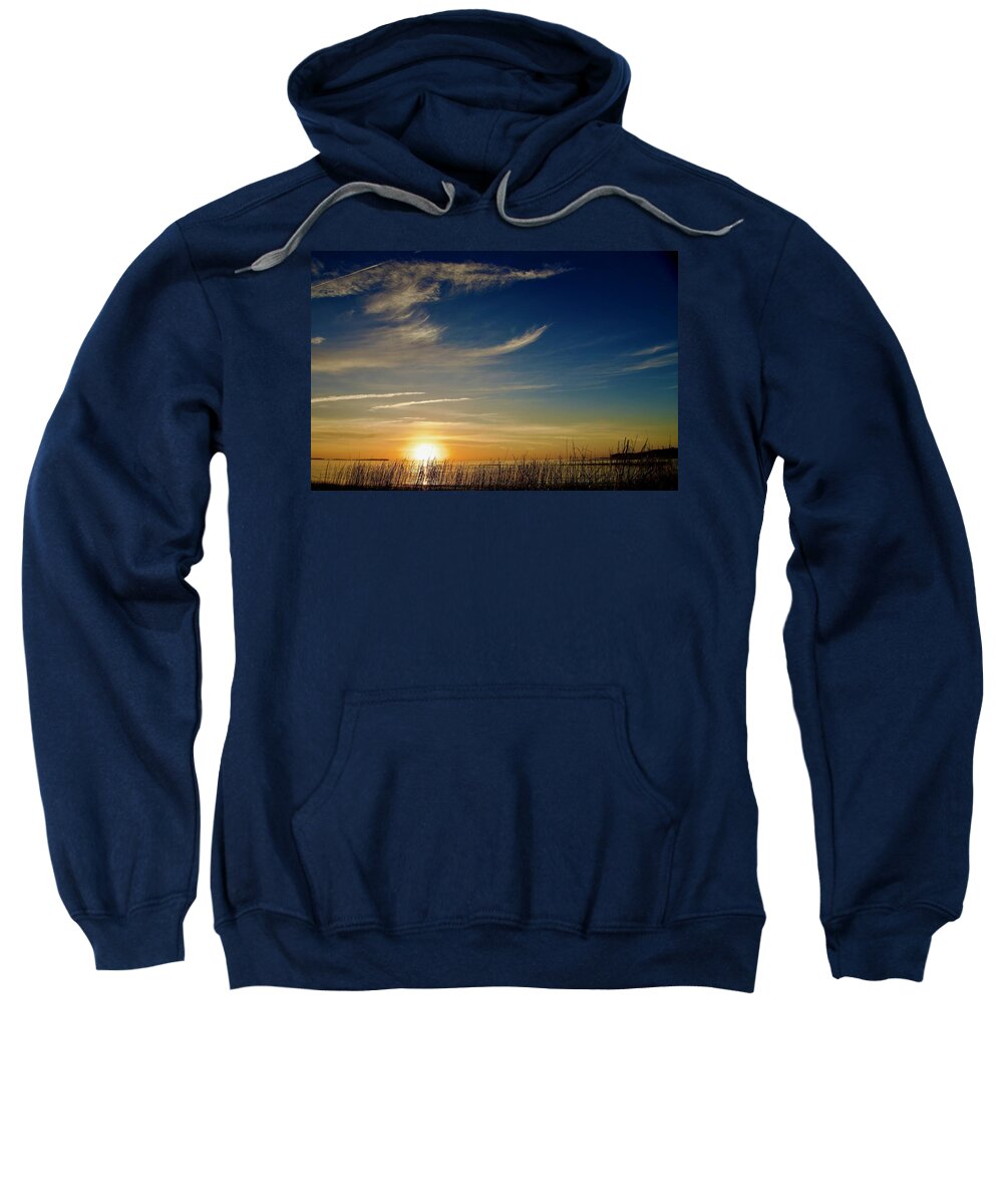 Sunrises Sweatshirt featuring the photograph Sunrise Over Hilton Head Island #1 by Dennis Schmidt