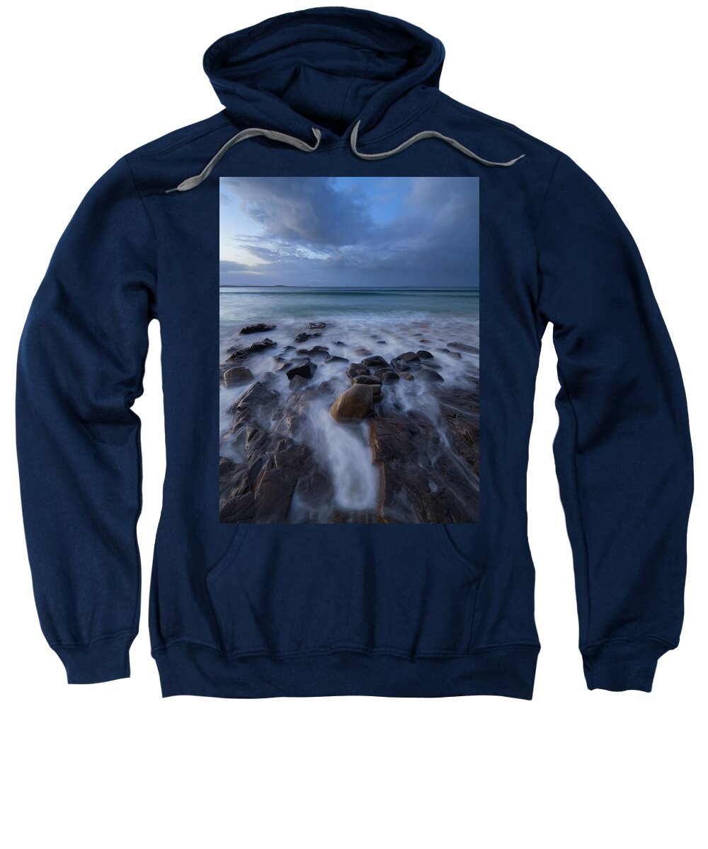 Sunset Sweatshirt featuring the photograph In Noosa by Nicolas Lombard