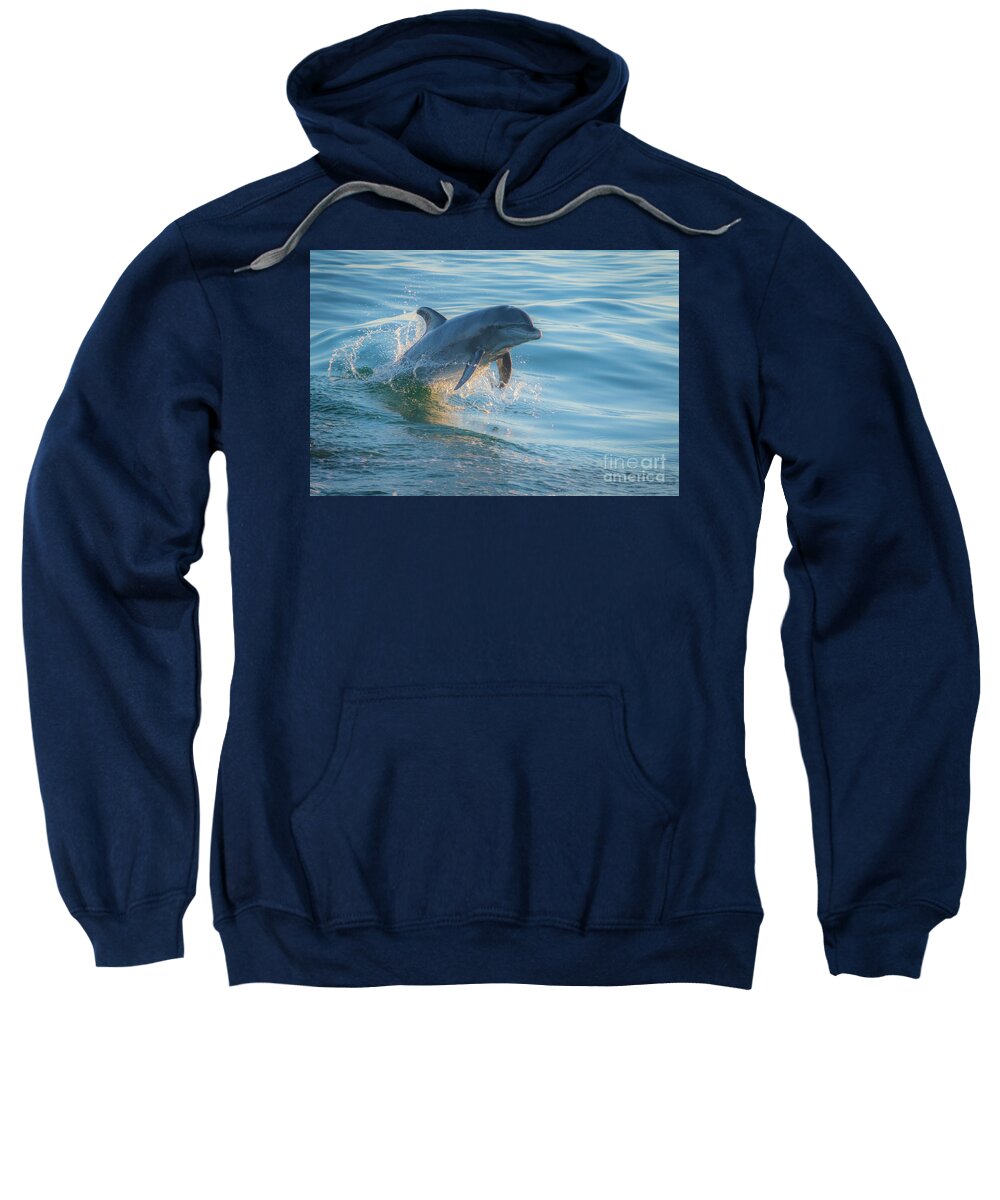 Clearwater Sweatshirt featuring the photograph Jet Ski by John Hartung  ArtThatSmiles com