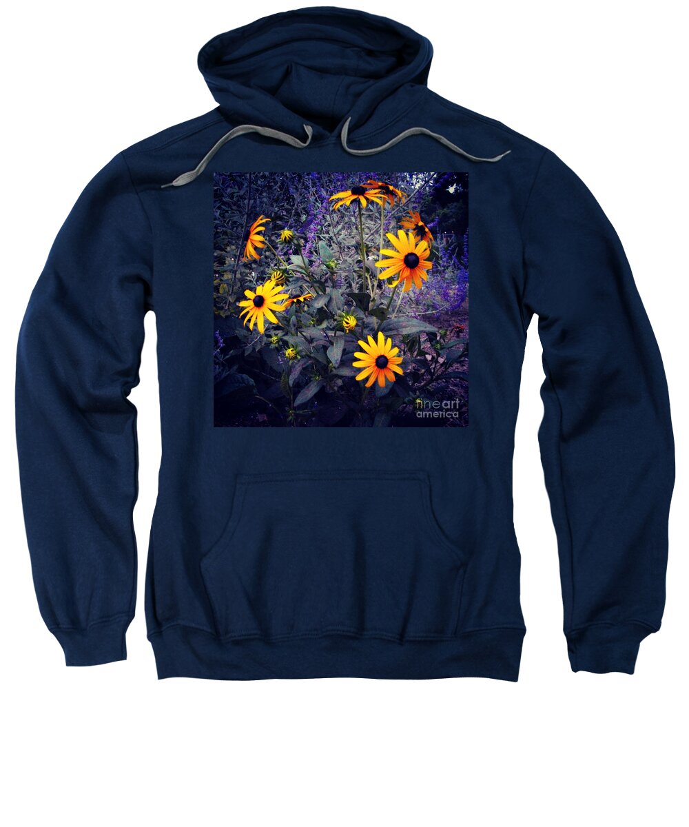 Floral Sweatshirt featuring the photograph Morning Joy by Frank J Casella by Frank J Casella