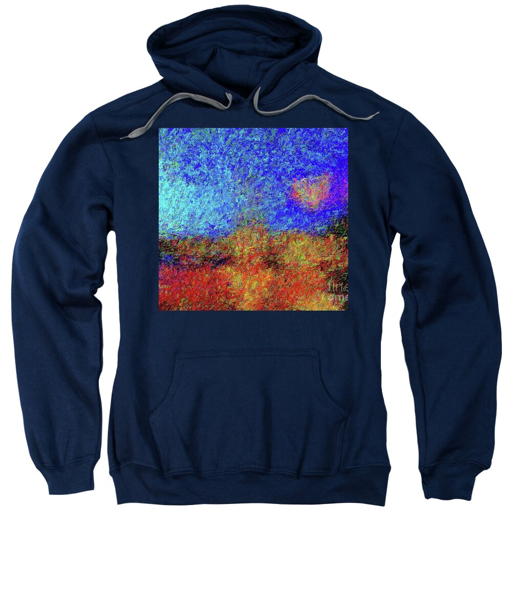 Impressionism Sweatshirt featuring the mixed media The Liberation of Vincent Van Gogh's Left Ear by Aberjhani