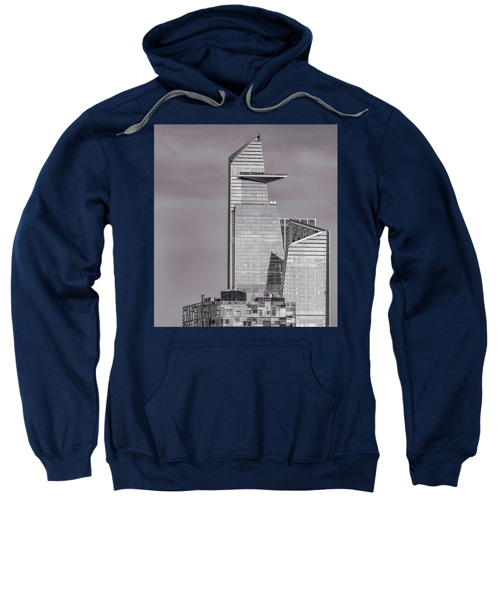 The Edge Sweatshirt featuring the photograph Top of The Edge by Sylvia Goldkranz