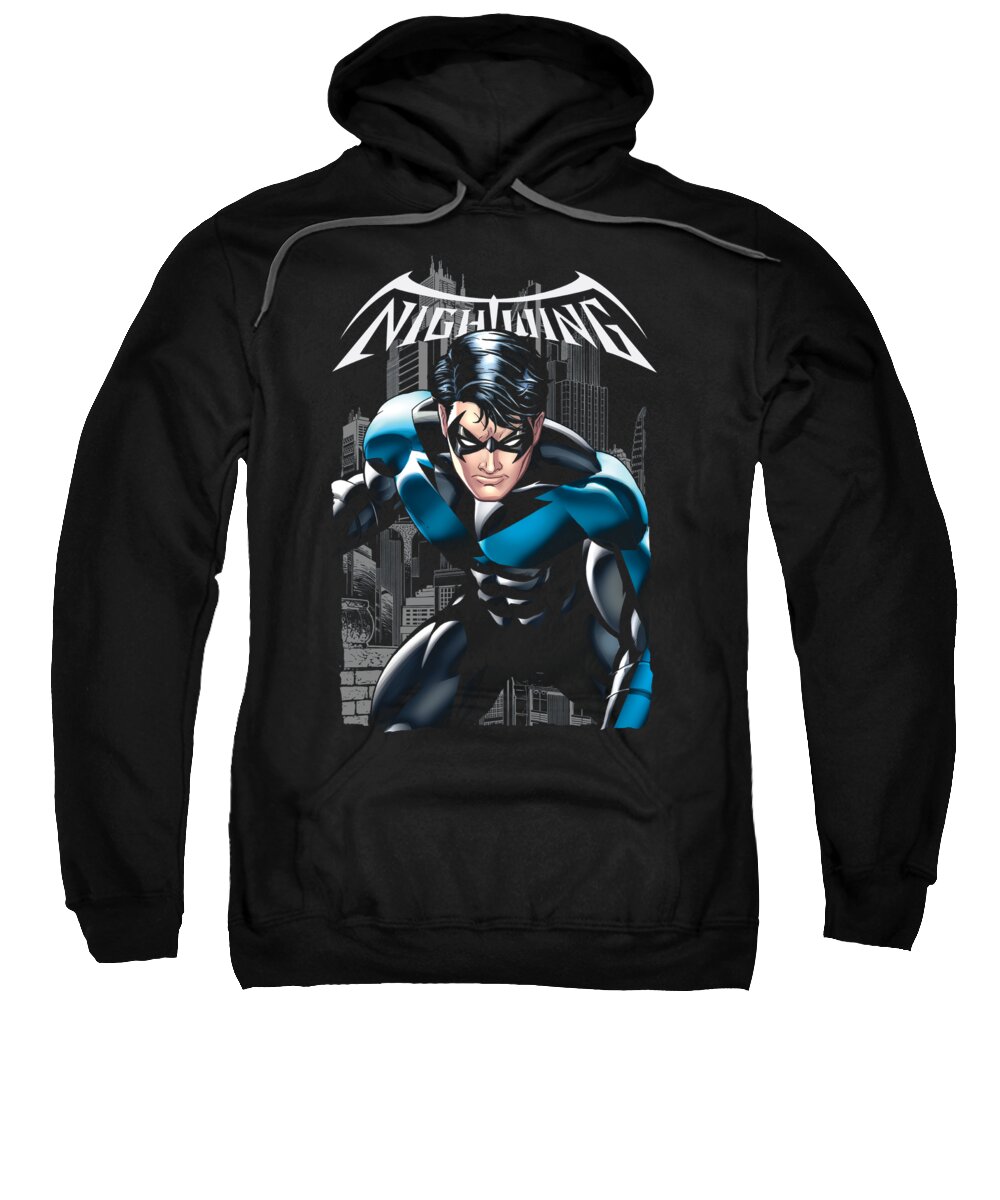  Sweatshirt featuring the digital art Batman - A Legacy by Brand A