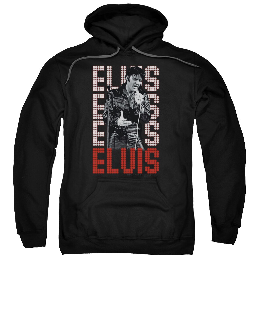 Elvis Presley Sweatshirt featuring the digital art Elvis - 1968 #1 by Brand A