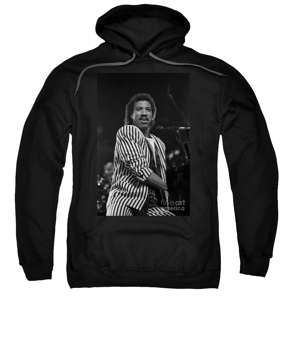 Singer Sweatshirt featuring the photograph Lionel Richie #1 by Concert Photos