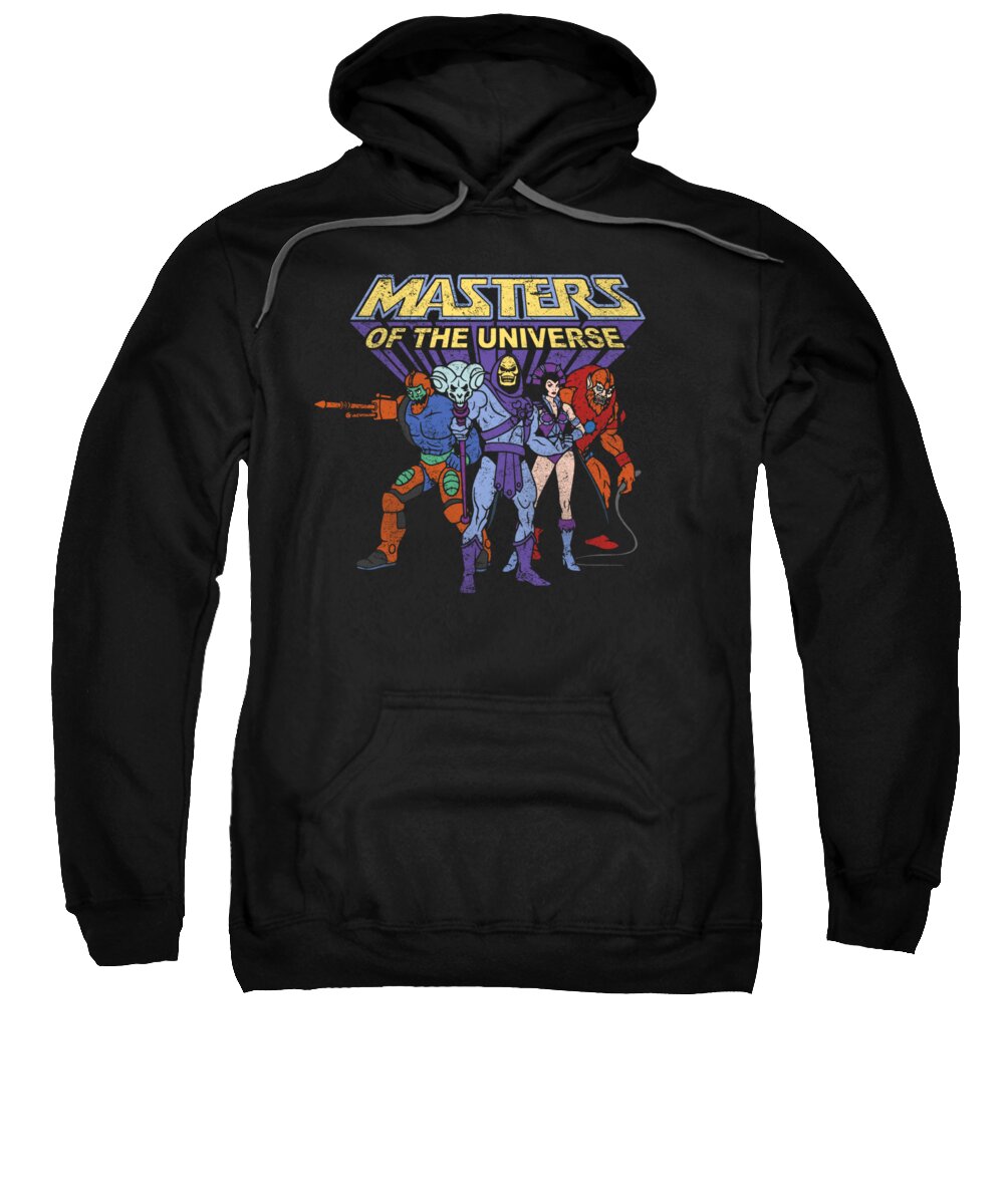  Sweatshirt featuring the digital art Masters Of The Universe - Team Of Villains by Brand A
