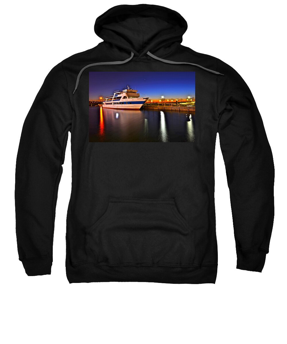 Cleveland Sweatshirt featuring the photograph Goodtime Three #2 by Frozen in Time Fine Art Photography