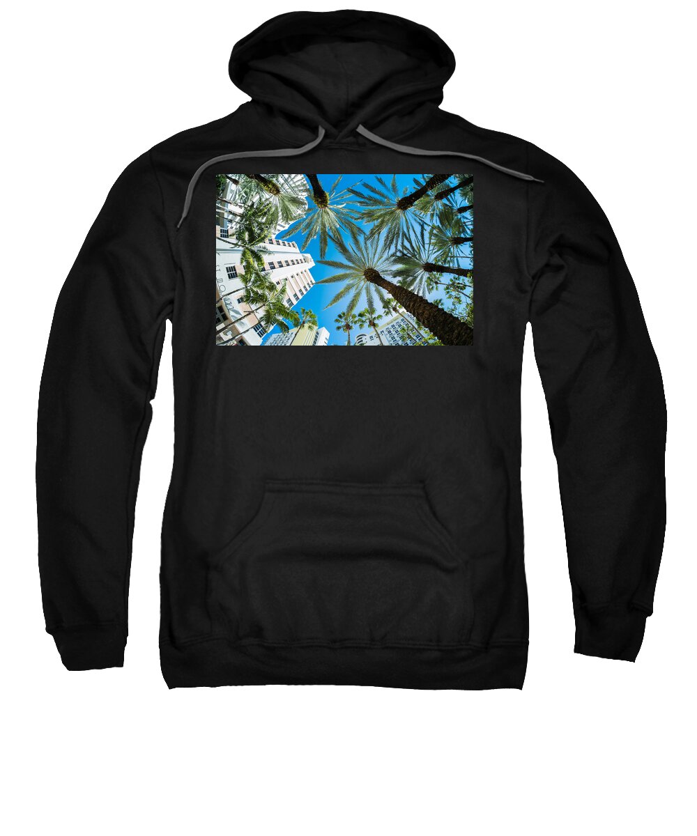 Architecture Sweatshirt featuring the photograph Miami Beach by Raul Rodriguez