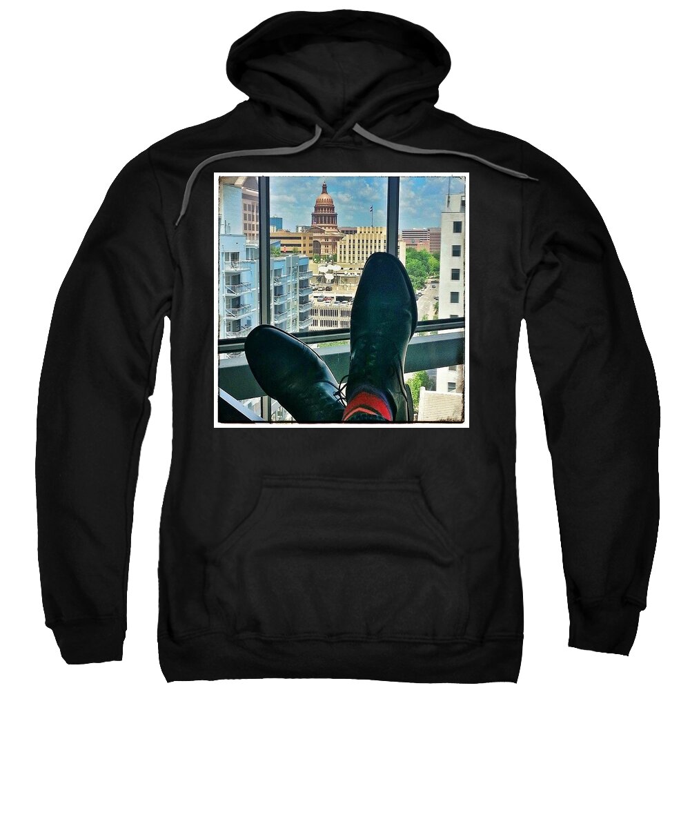 Austin Sweatshirt featuring the photograph Nice View by Sean Wray