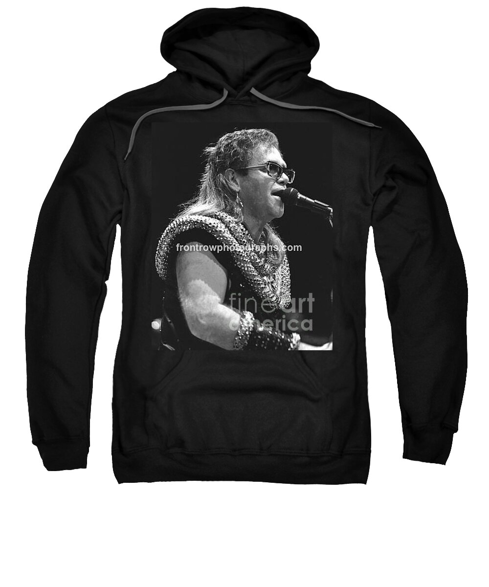 Pictures For Sale Sweatshirt featuring the photograph Elton John #8 by Concert Photos