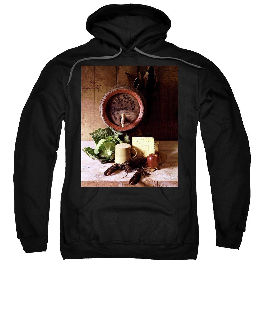 Nobody Sweatshirt featuring the photograph A Barrel Of Beer by N. Courtney Owen