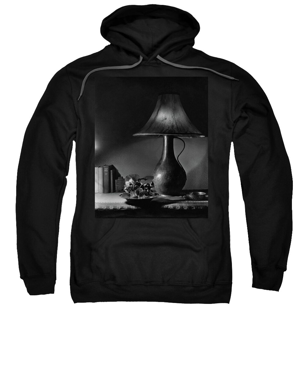 Decorative Art Sweatshirt featuring the photograph A Jug Lamp by Joseph B. Wurtz