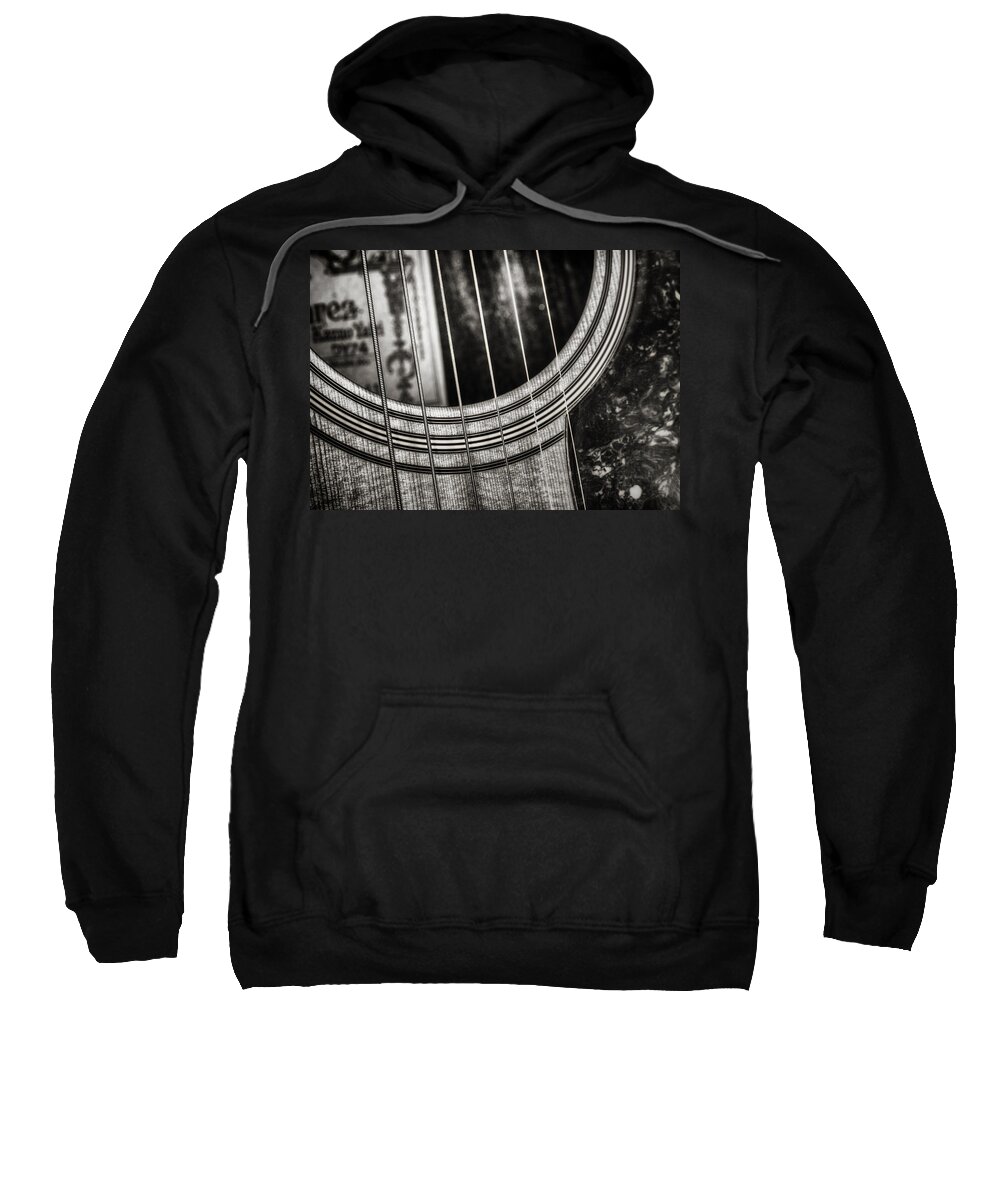Guitar Sweatshirt featuring the photograph Acoustically Speaking by Scott Norris