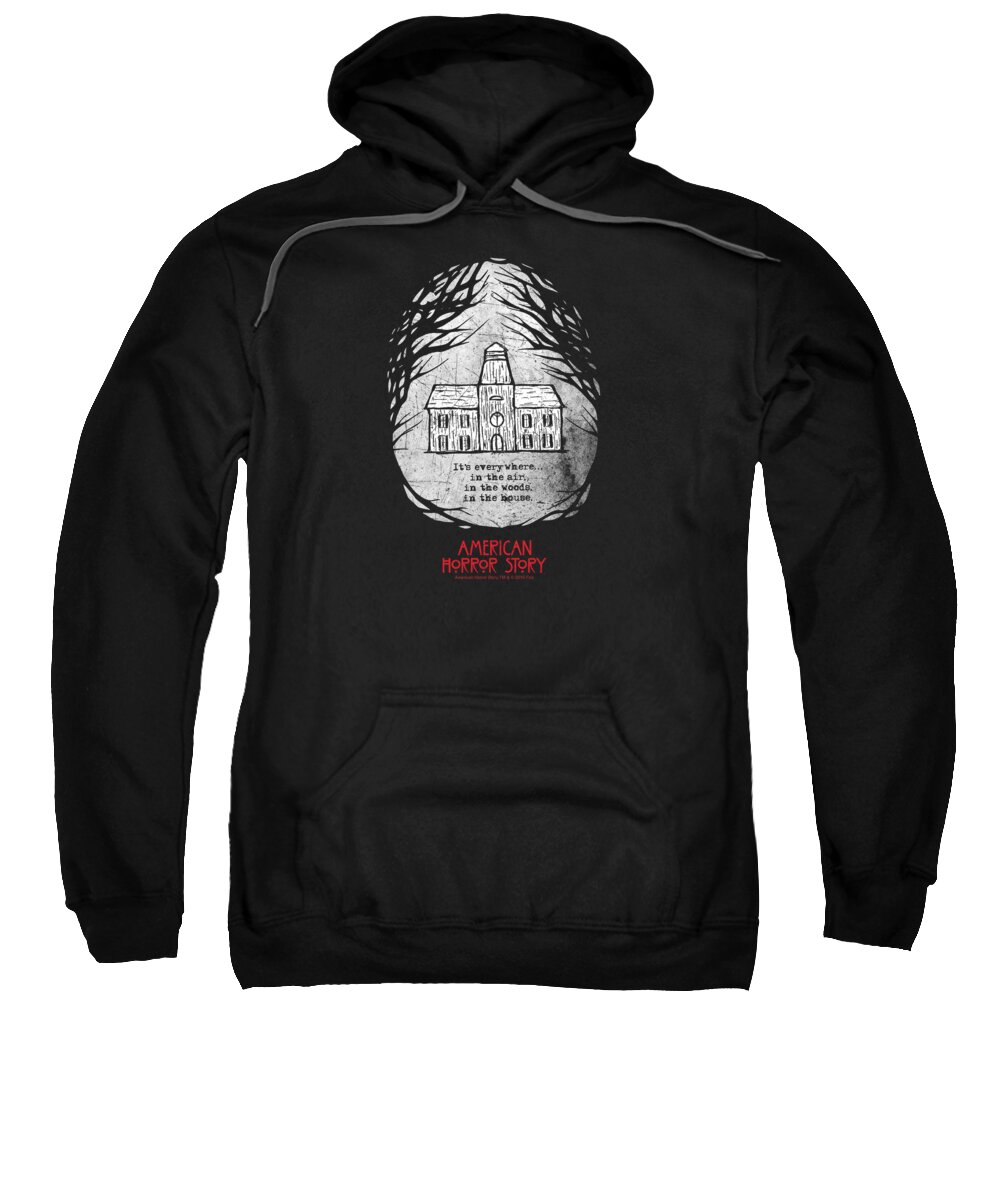  Sweatshirt featuring the digital art American Horror Story - Its Everywhere by Brand A