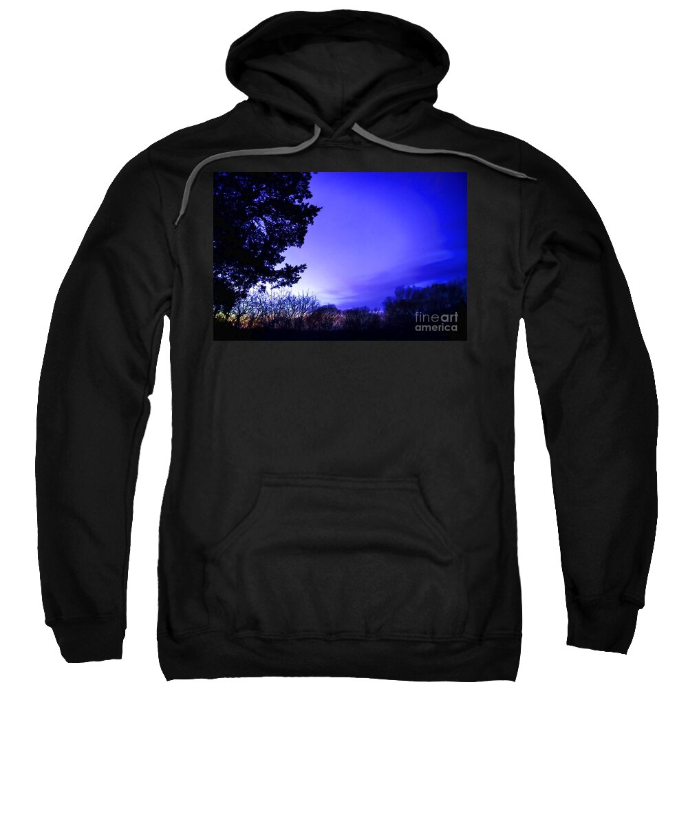 Sunset Sweatshirt featuring the photograph At Day's End by Joe Geraci