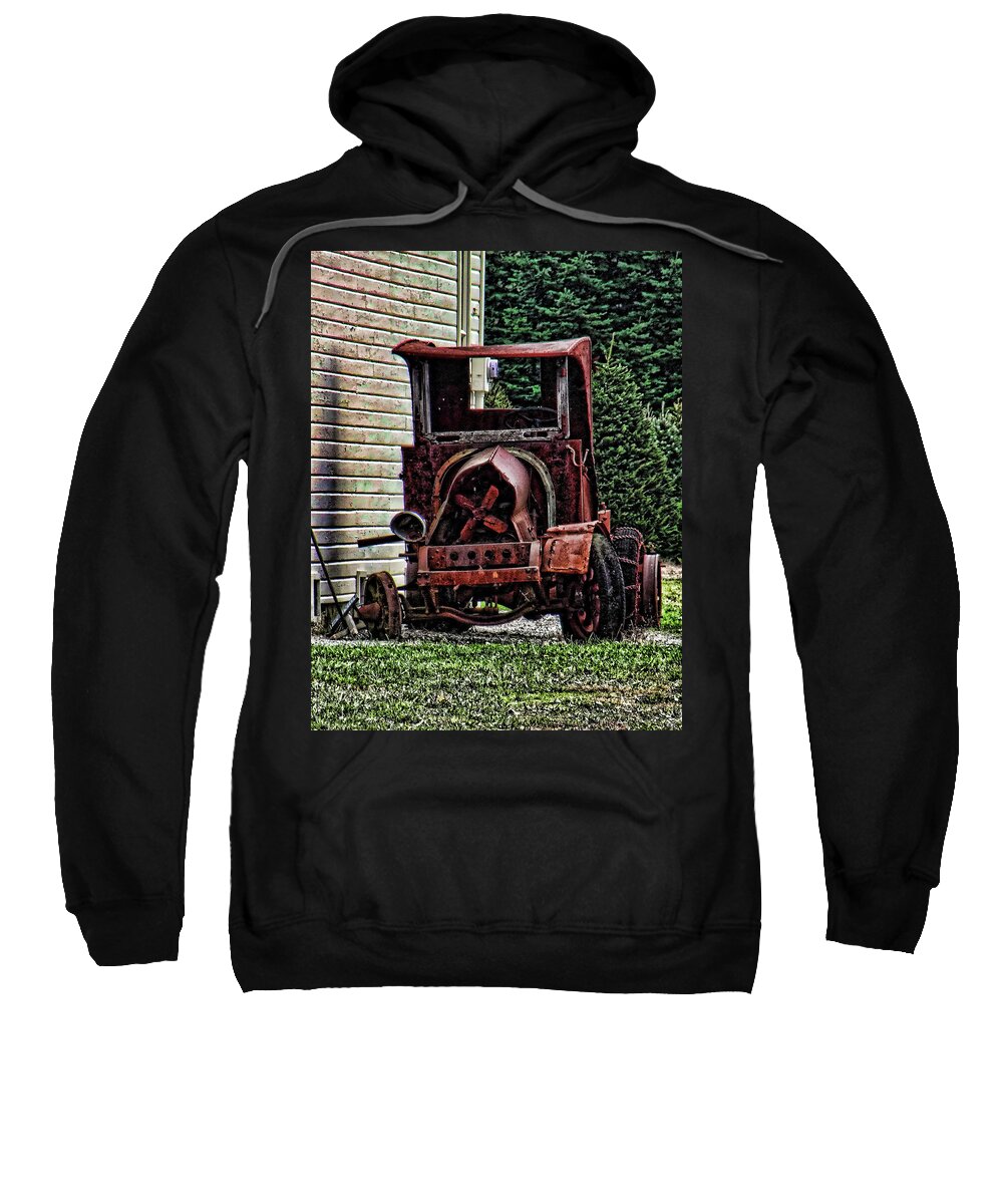 Truck Sweatshirt featuring the photograph At Rest by Ron Roberts