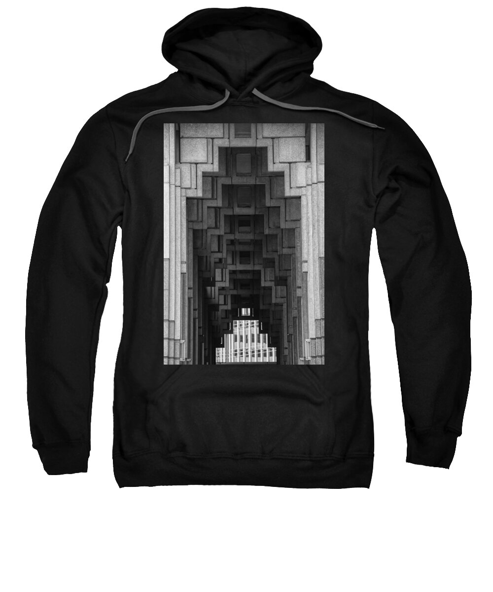Atlanta Sweatshirt featuring the photograph Atlanta GA Architecture-City Building by Douglas Barnard