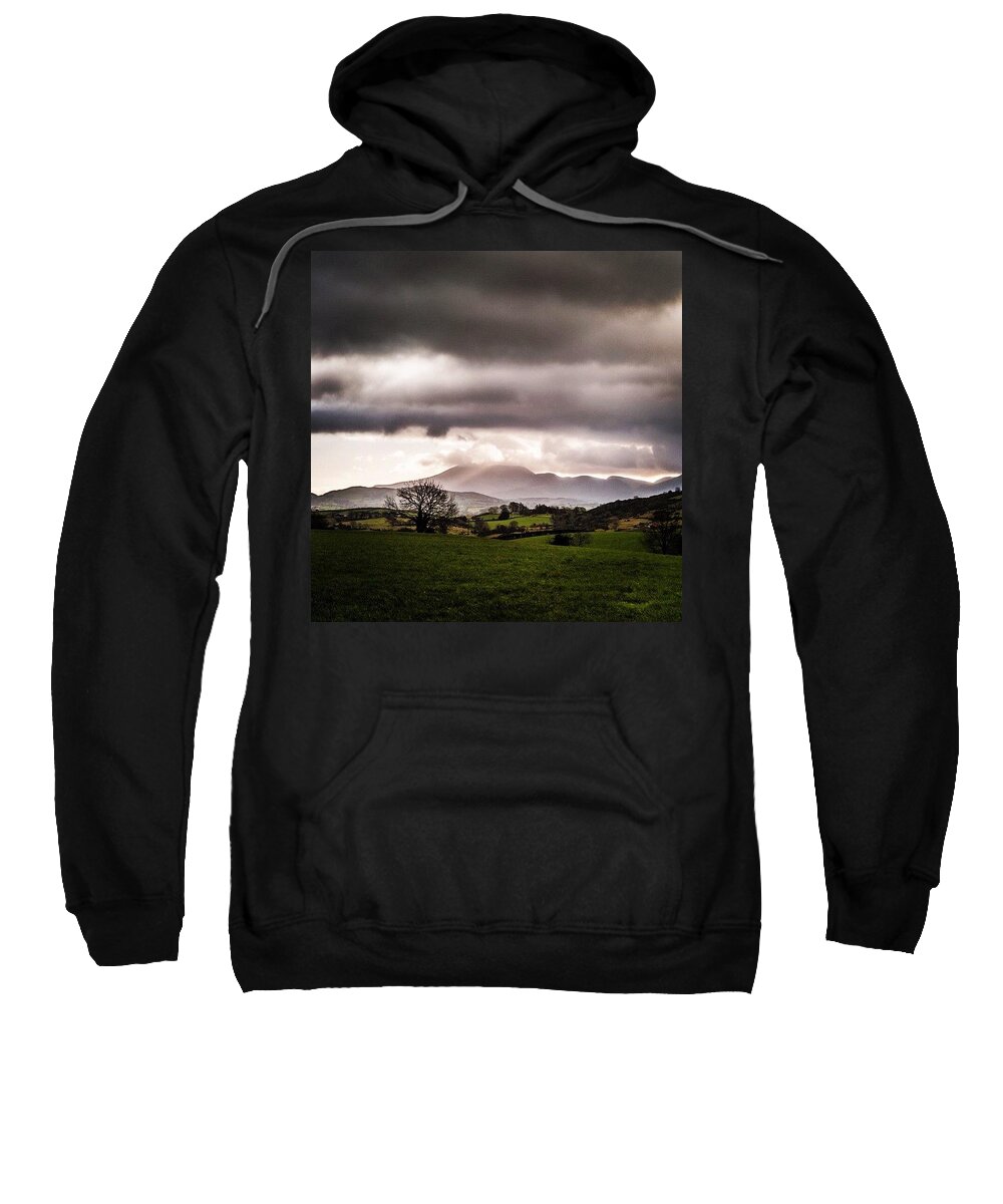  Sweatshirt featuring the photograph Back Home In Northern Ireland. My First by Aleck Cartwright