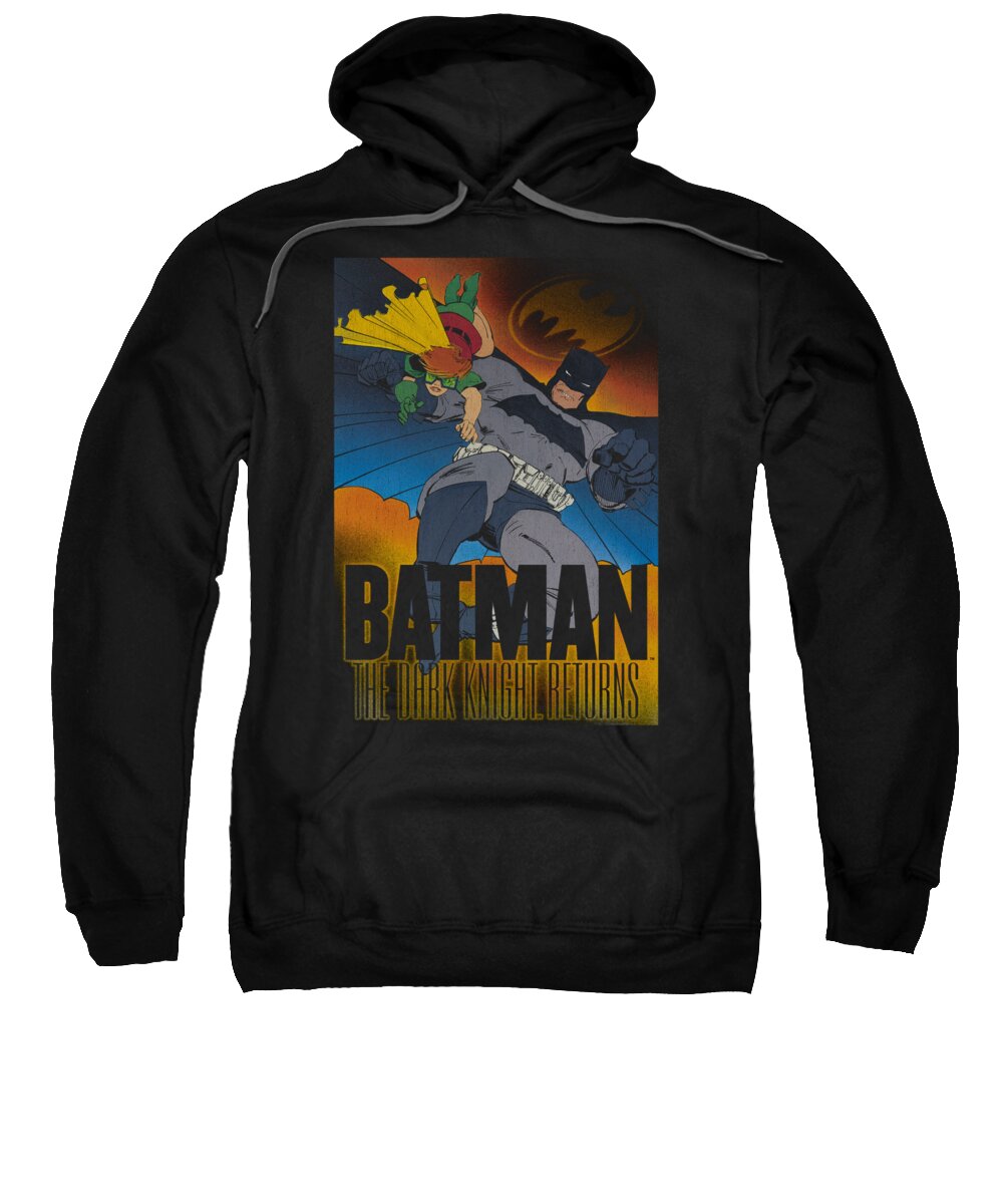  Sweatshirt featuring the digital art Batman - Dk Returns by Brand A