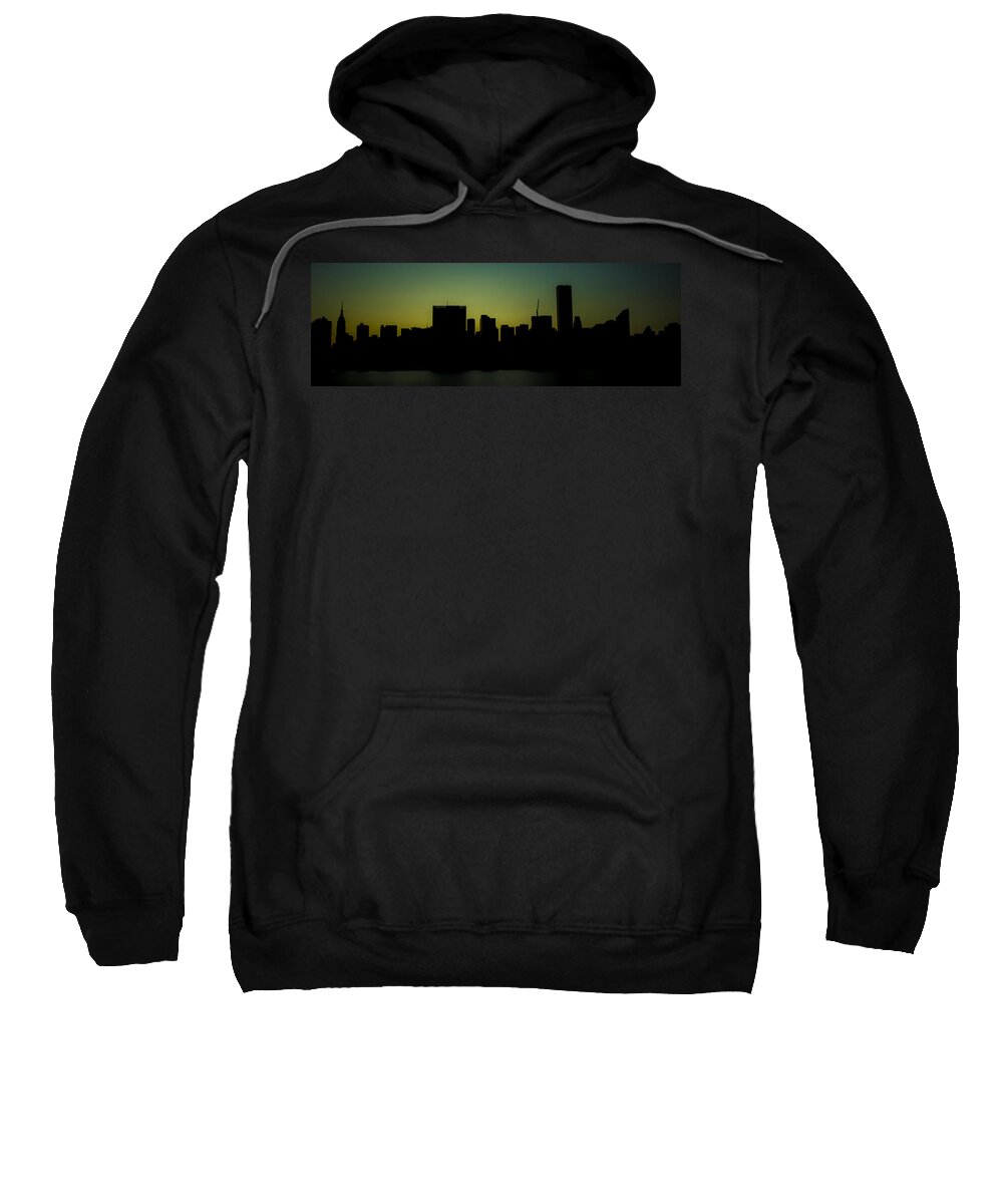 Citicorp Sweatshirt featuring the photograph Beauty of the Night by Theodore Jones