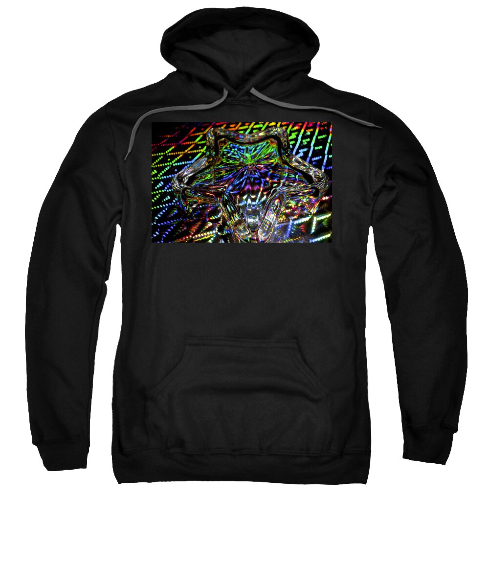 Color Sweatshirt featuring the photograph Bending Light by Norma Brock