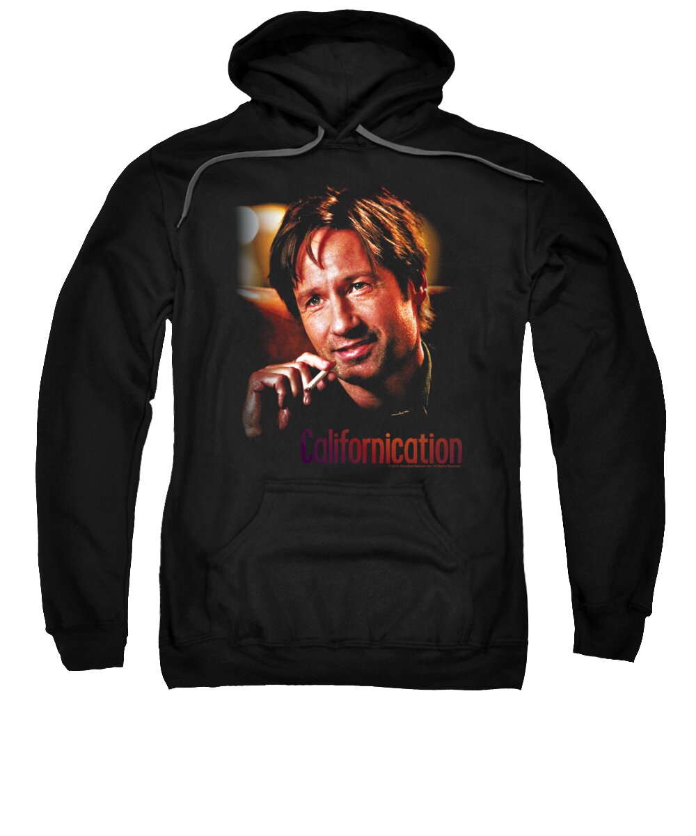  Sweatshirt featuring the digital art Californication - Smoker by Brand A