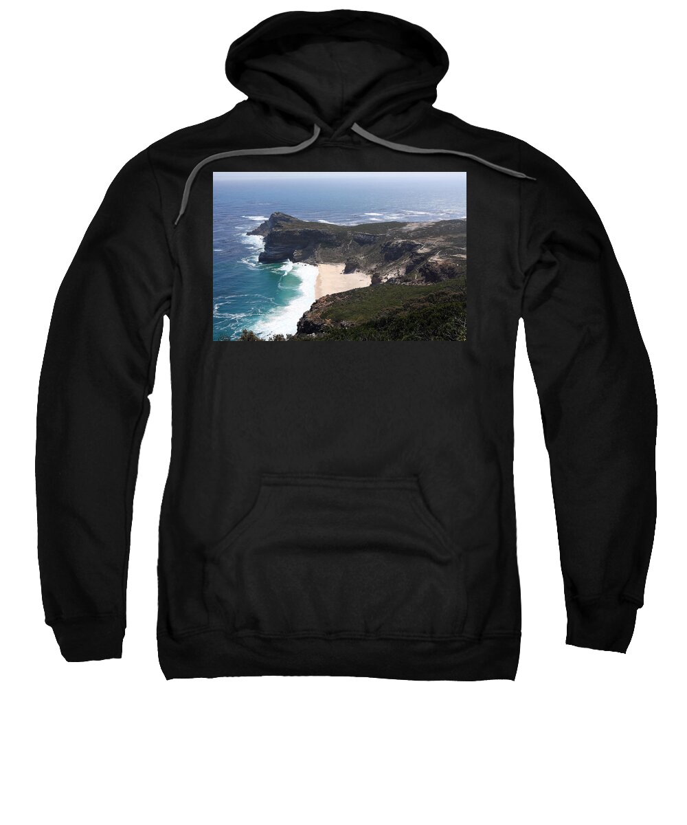 South Africa Sweatshirt featuring the photograph Cape Of Good Hope Coastline - South Africa by Aidan Moran