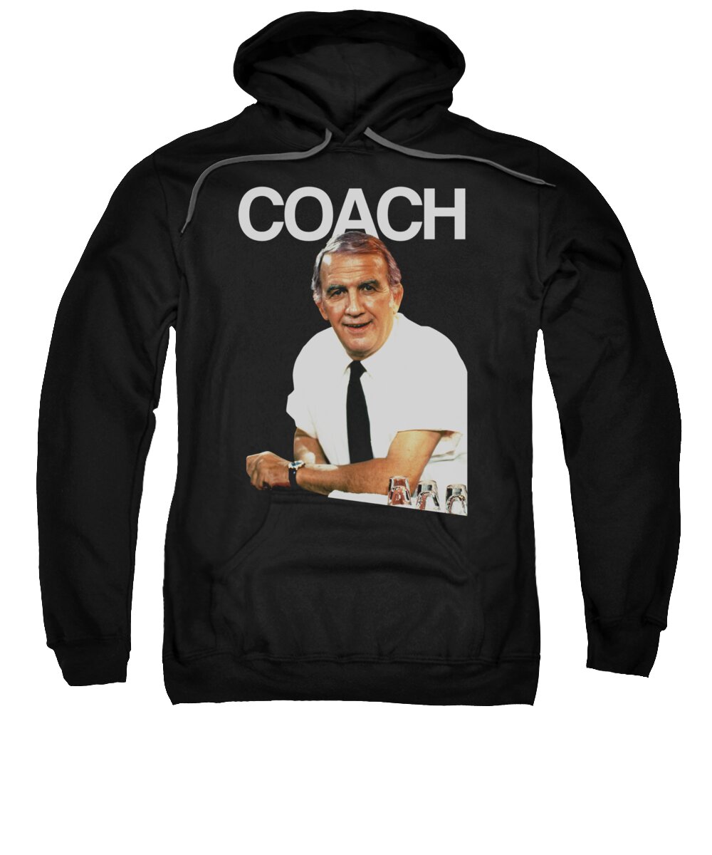 Man Sweatshirt featuring the digital art Cheers - Coach by Brand A
