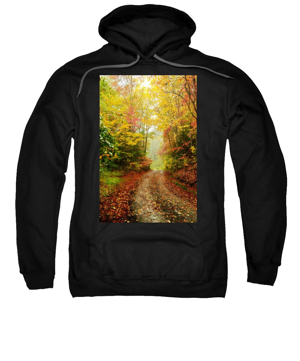 Fall Sweatshirt featuring the photograph Country Corner by Lisa Lambert-Shank