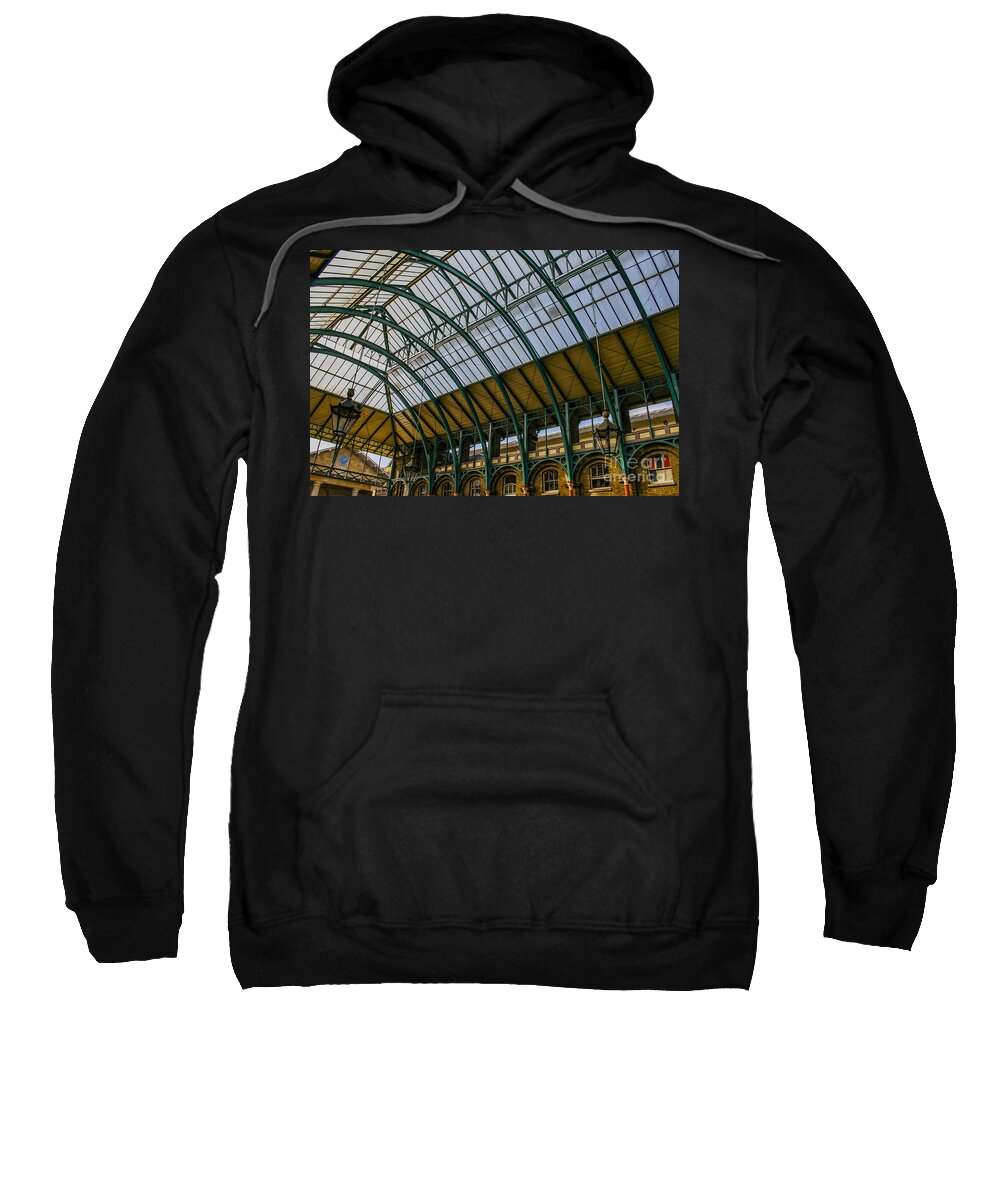 Architecture Sweatshirt featuring the photograph Covent garden market by Patricia Hofmeester