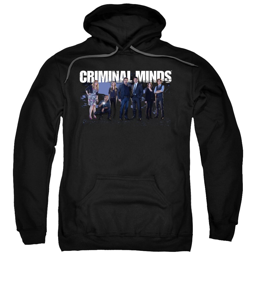  Sweatshirt featuring the digital art Criminal Minds - Season 10 Cast by Brand A