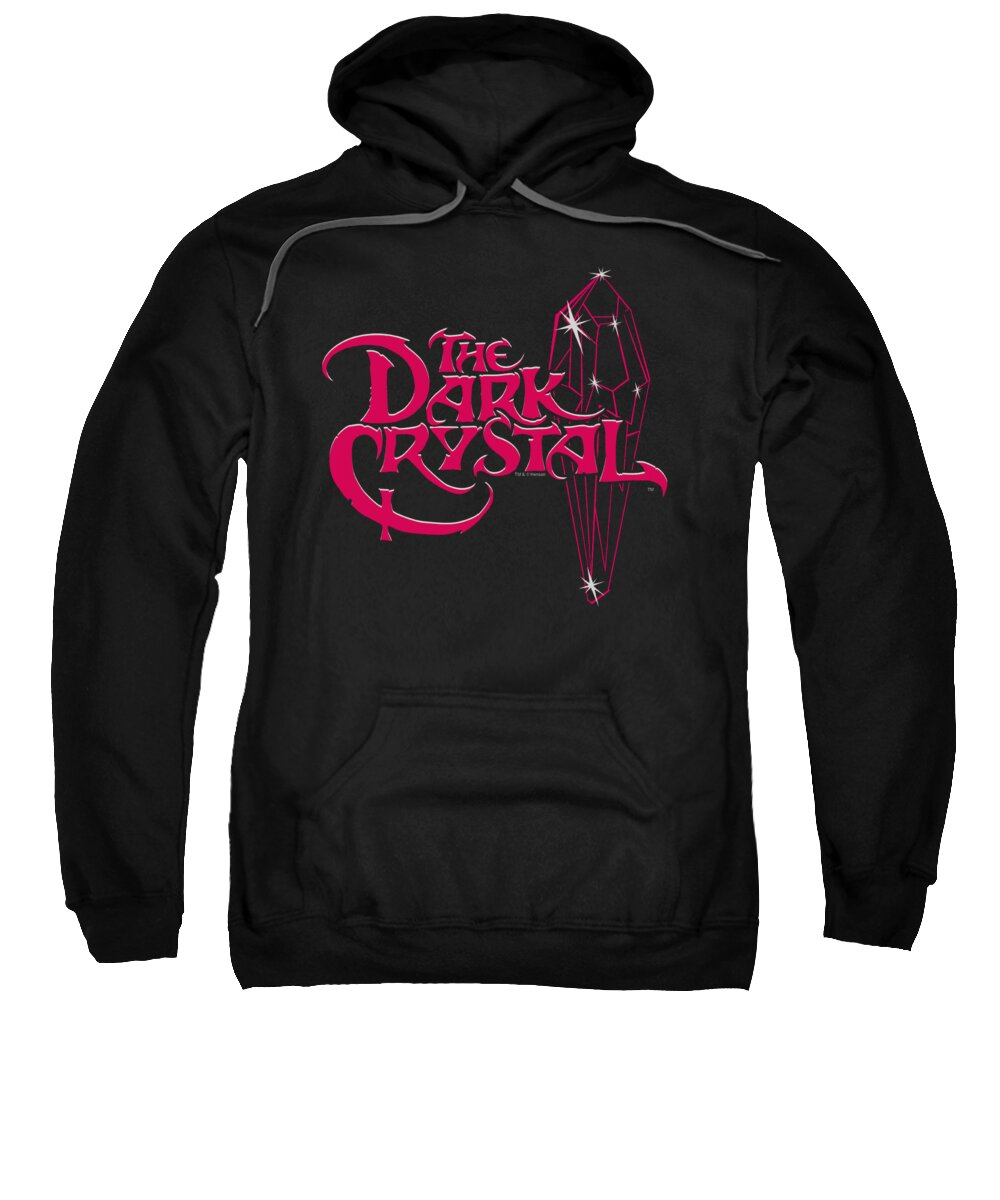 Dark Crystal Sweatshirt featuring the digital art Dark Crystal - Bright Logo by Brand A