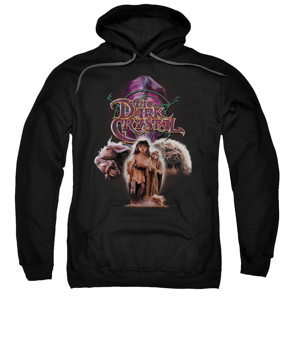 Dark Crystal Sweatshirt featuring the digital art Dark Crystal - The Good Guys by Brand A