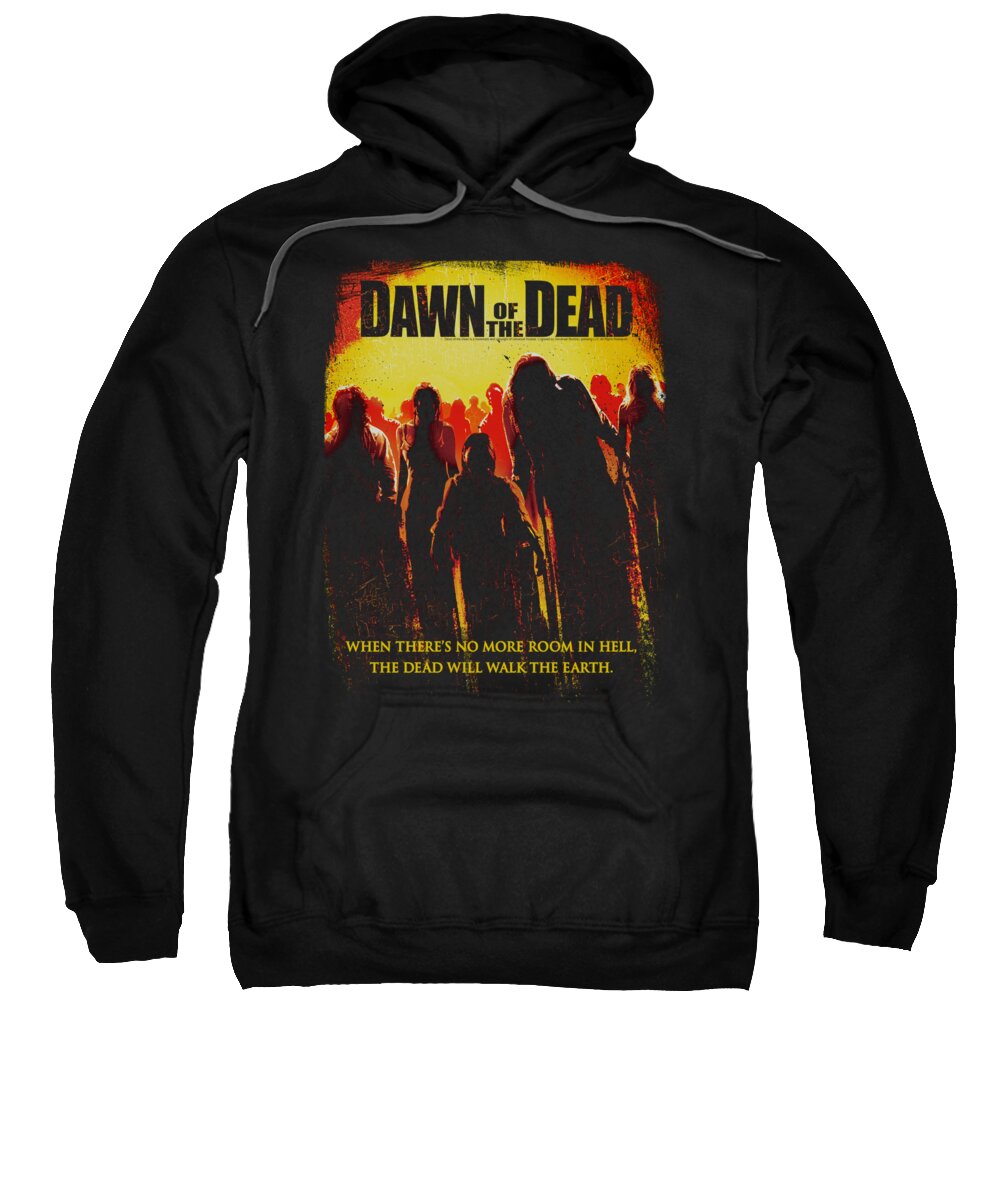 Dawn Of The Dead Sweatshirt featuring the digital art Dawn Of The Dead - Title by Brand A