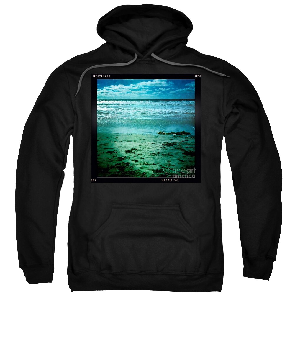 Del Mar Sweatshirt featuring the photograph Del Mar Glow by Denise Railey