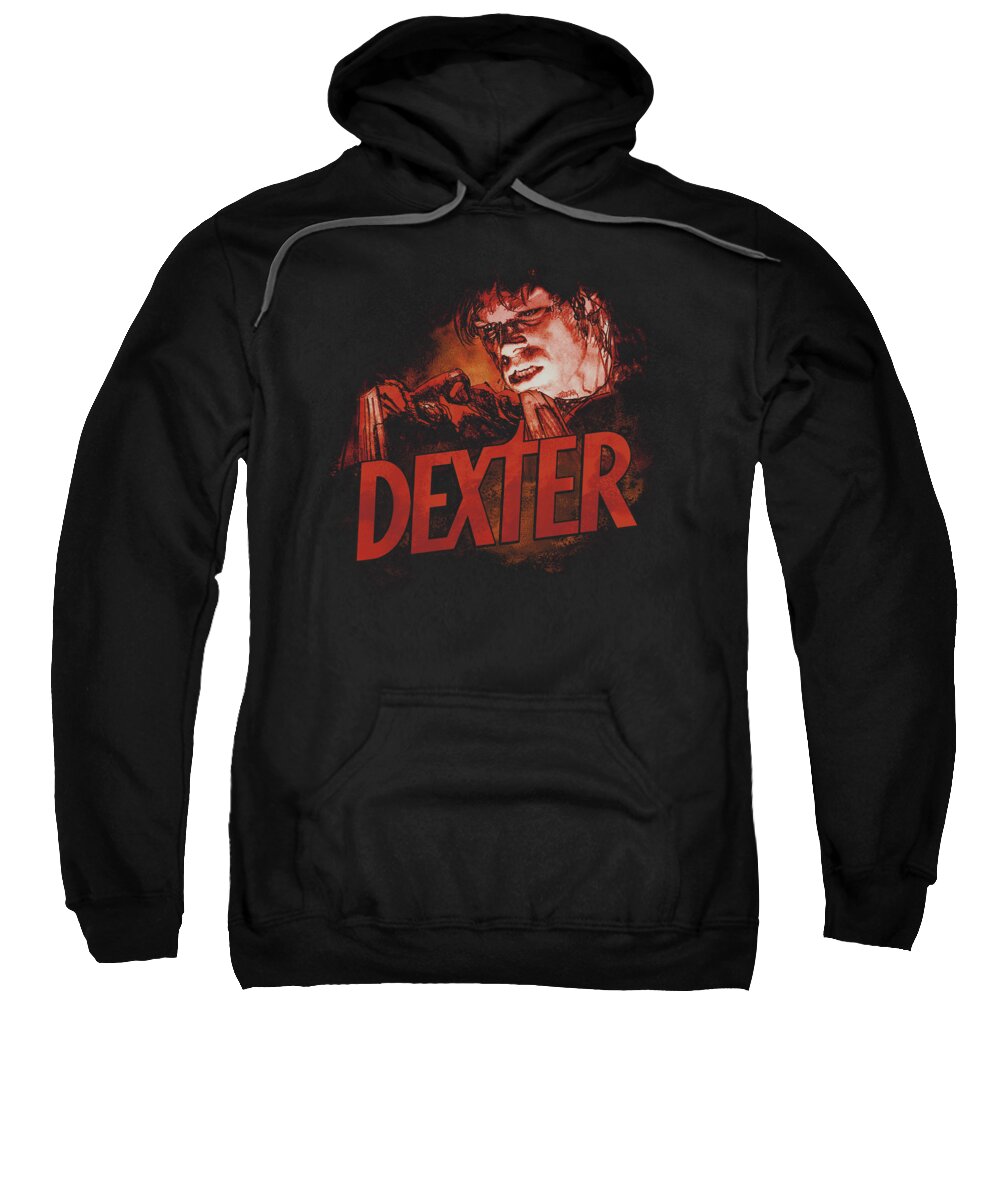 Dexter Sweatshirt featuring the digital art Dexter - Drawing by Brand A