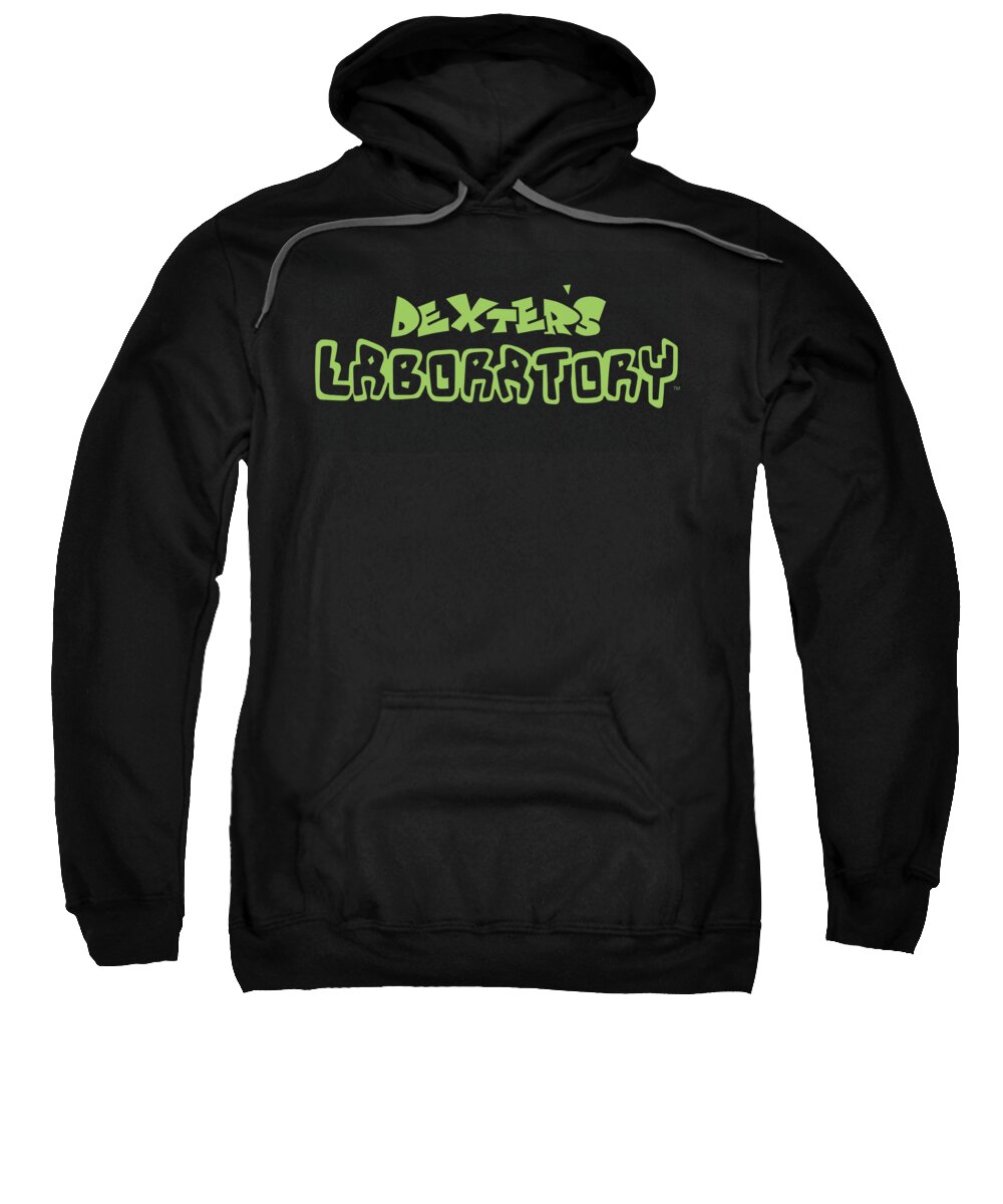  Sweatshirt featuring the digital art Dexter's Laboratory - Dexter's Logo by Brand A