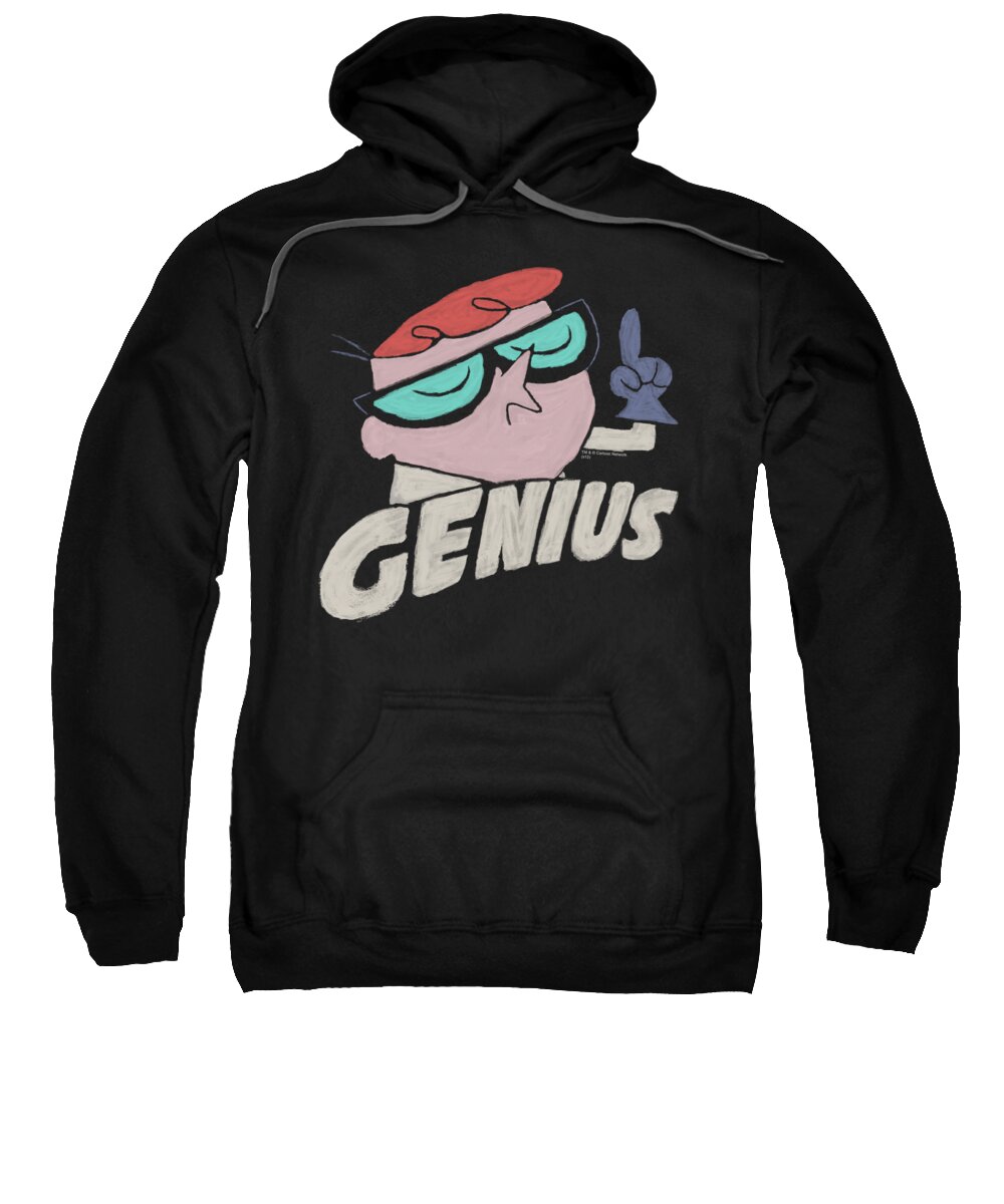 Dexter's Lab Sweatshirt featuring the digital art Dexter's Laboratory - Genius by Brand A